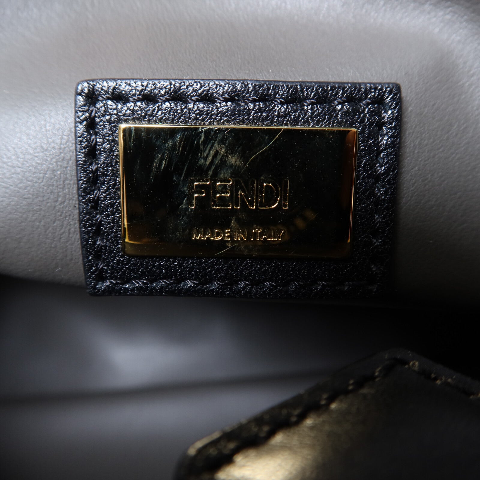 FENDI 【激減優惠】牛皮皮革2 Jours金扣手挽肩背兩用袋
