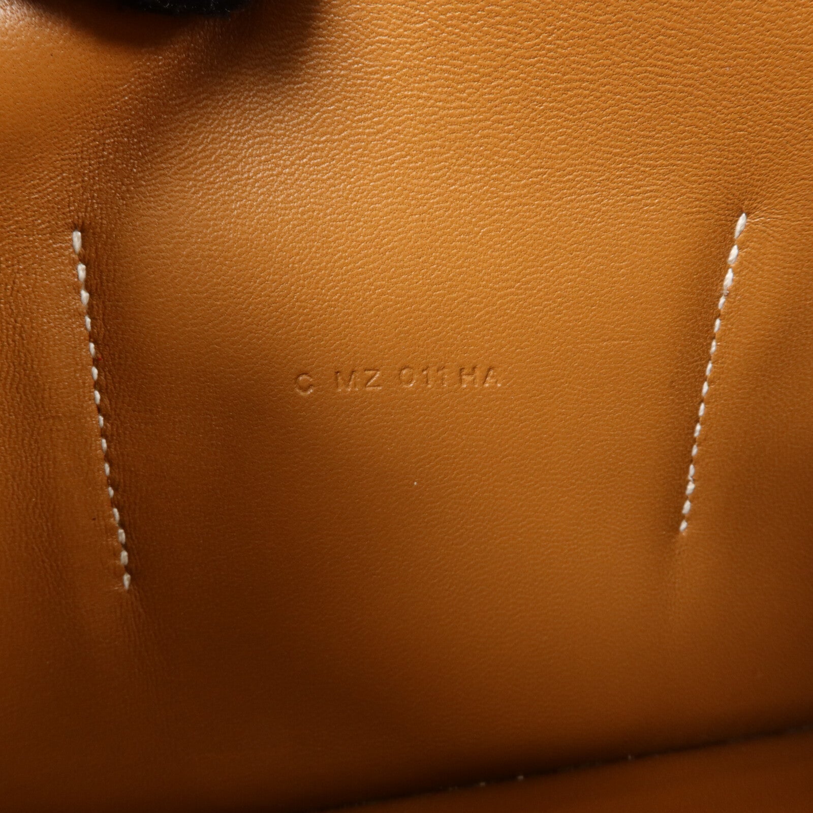 HERMES Togo皮革Dogon Compact長錢包Gold