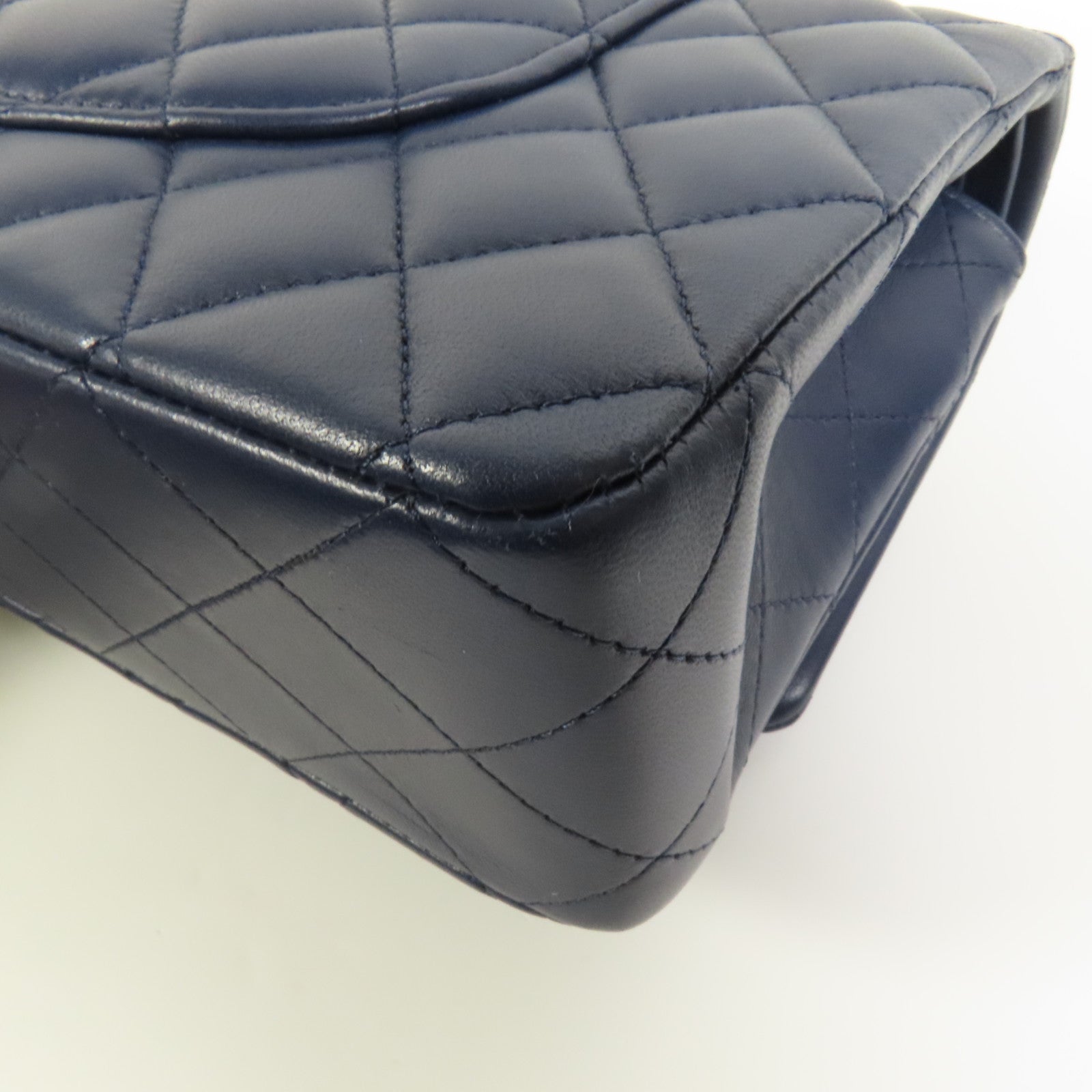 CHANEL 【激減優惠】羊皮皮革Classic 25銀扣鏈帶肩背袋