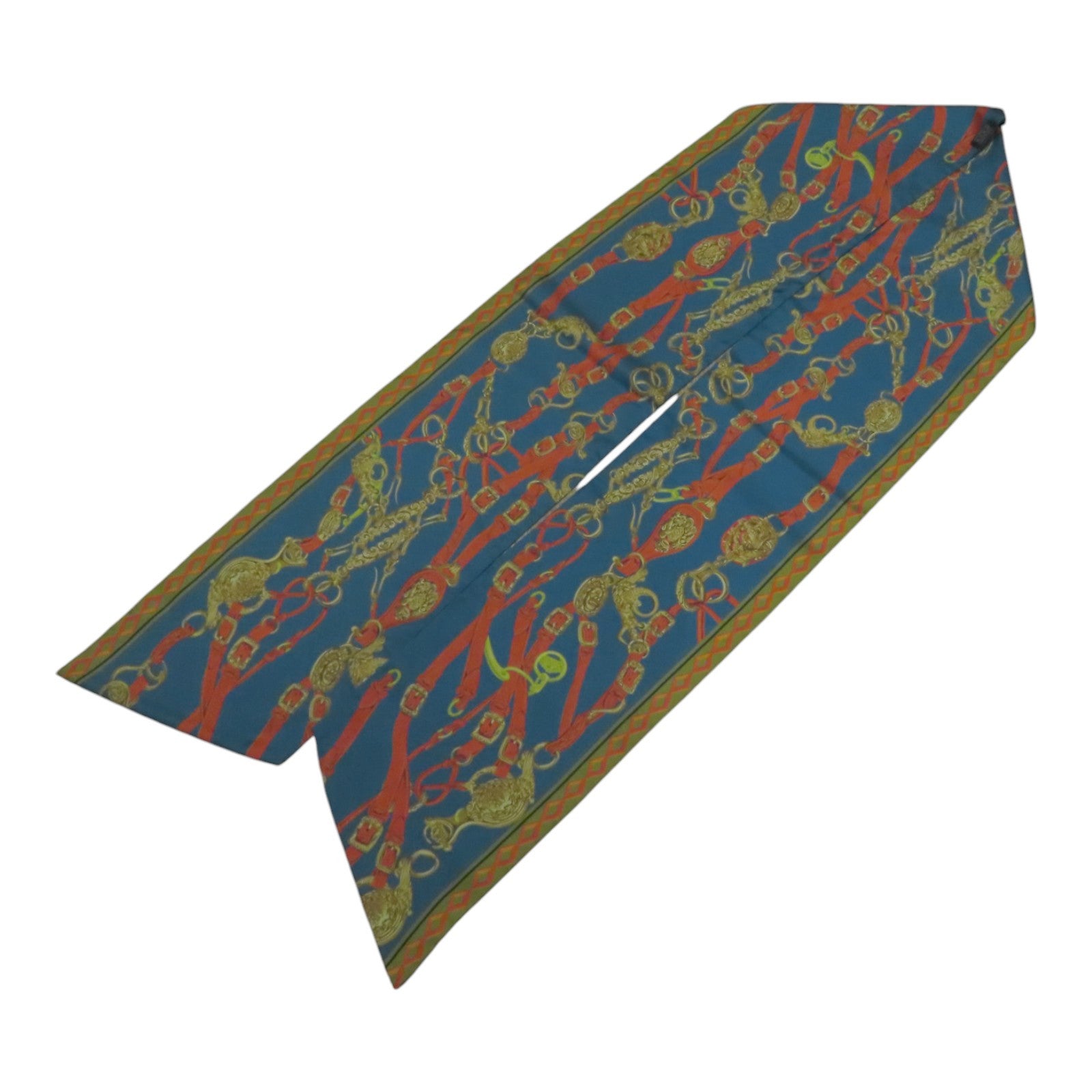 HERMES 【激減優惠】絲質TMaxi Twilly Scarf絲巾