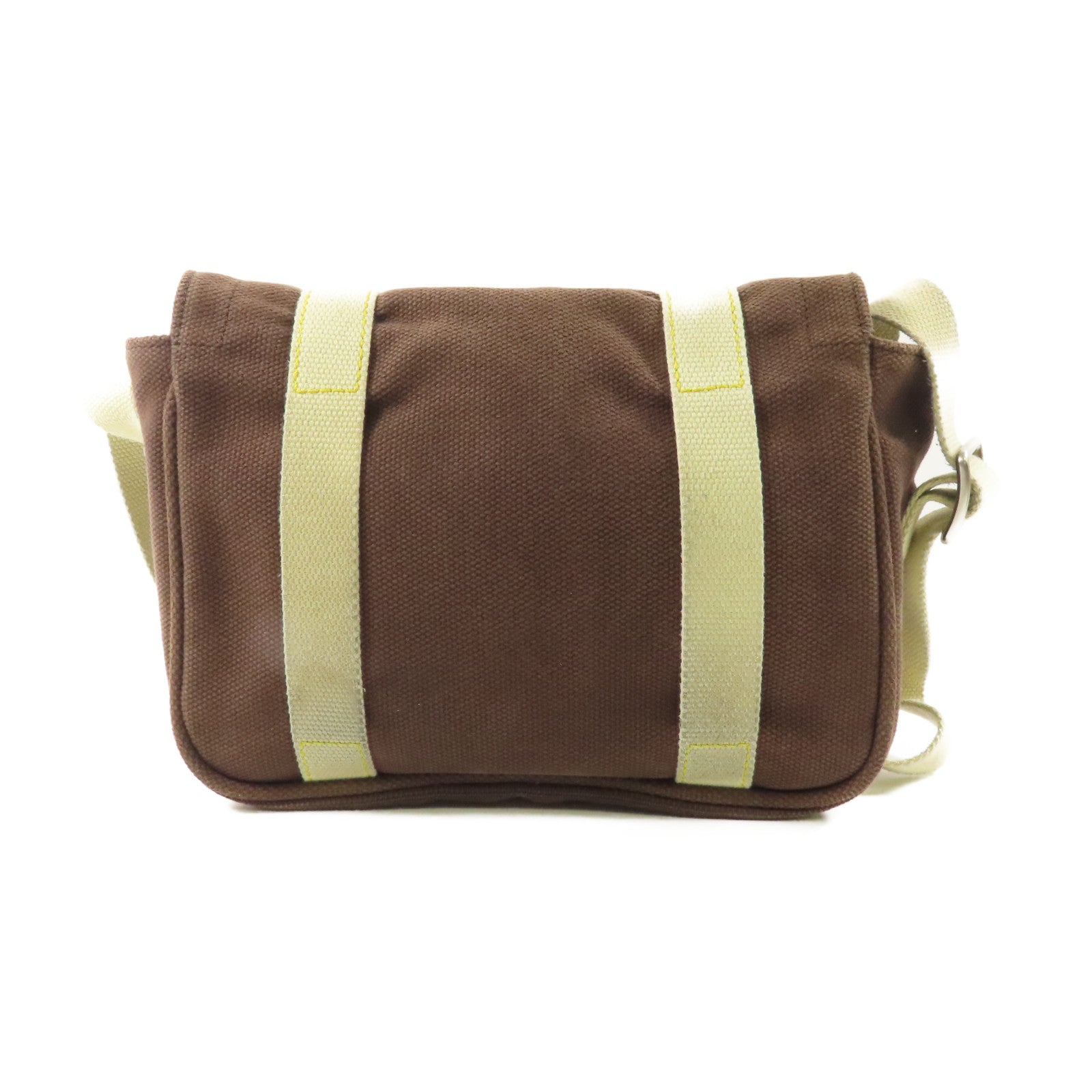 LOUIS VUITTON 帆布Besace PM銀扣肩背袋