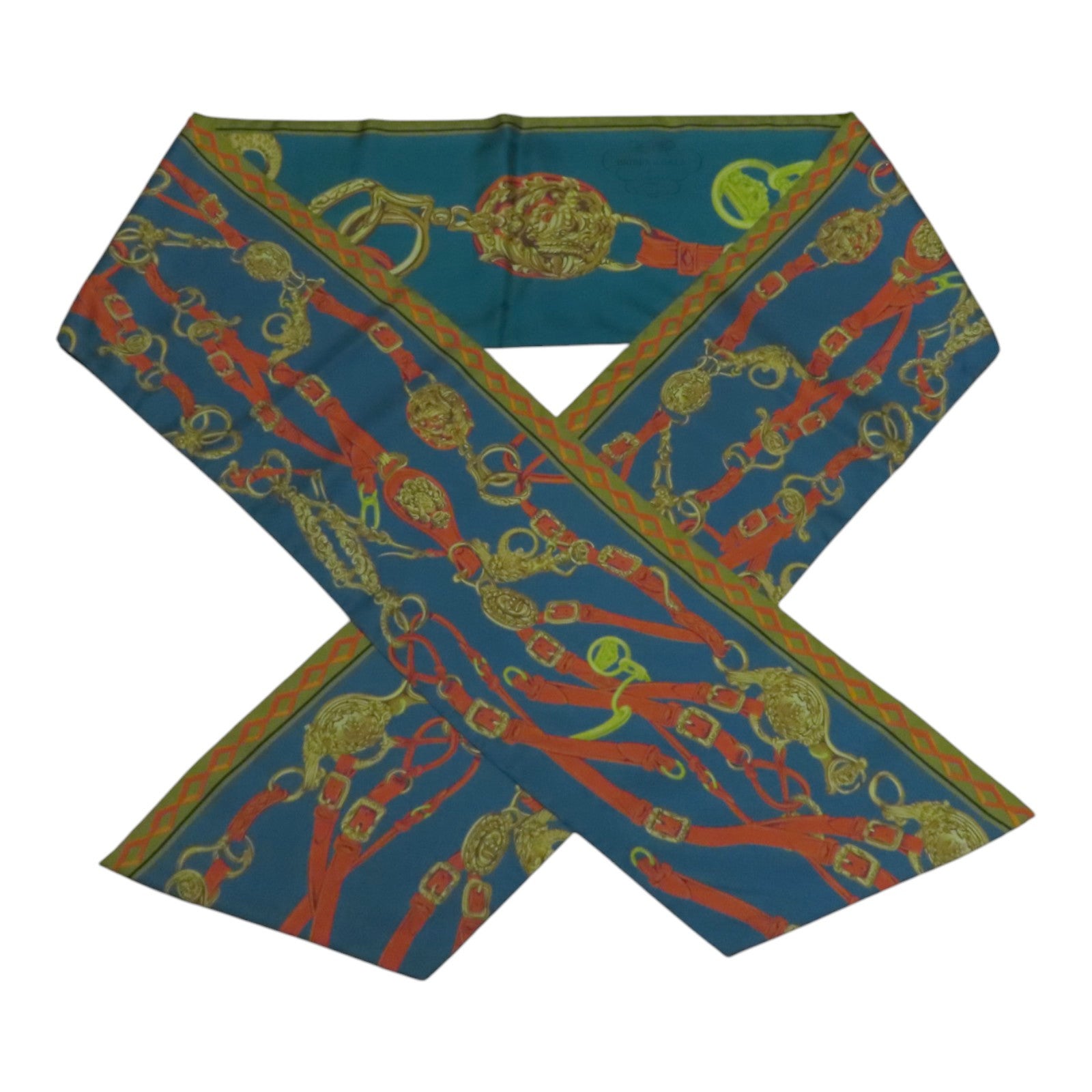 HERMES 【激減優惠】絲質TMaxi Twilly Scarf絲巾