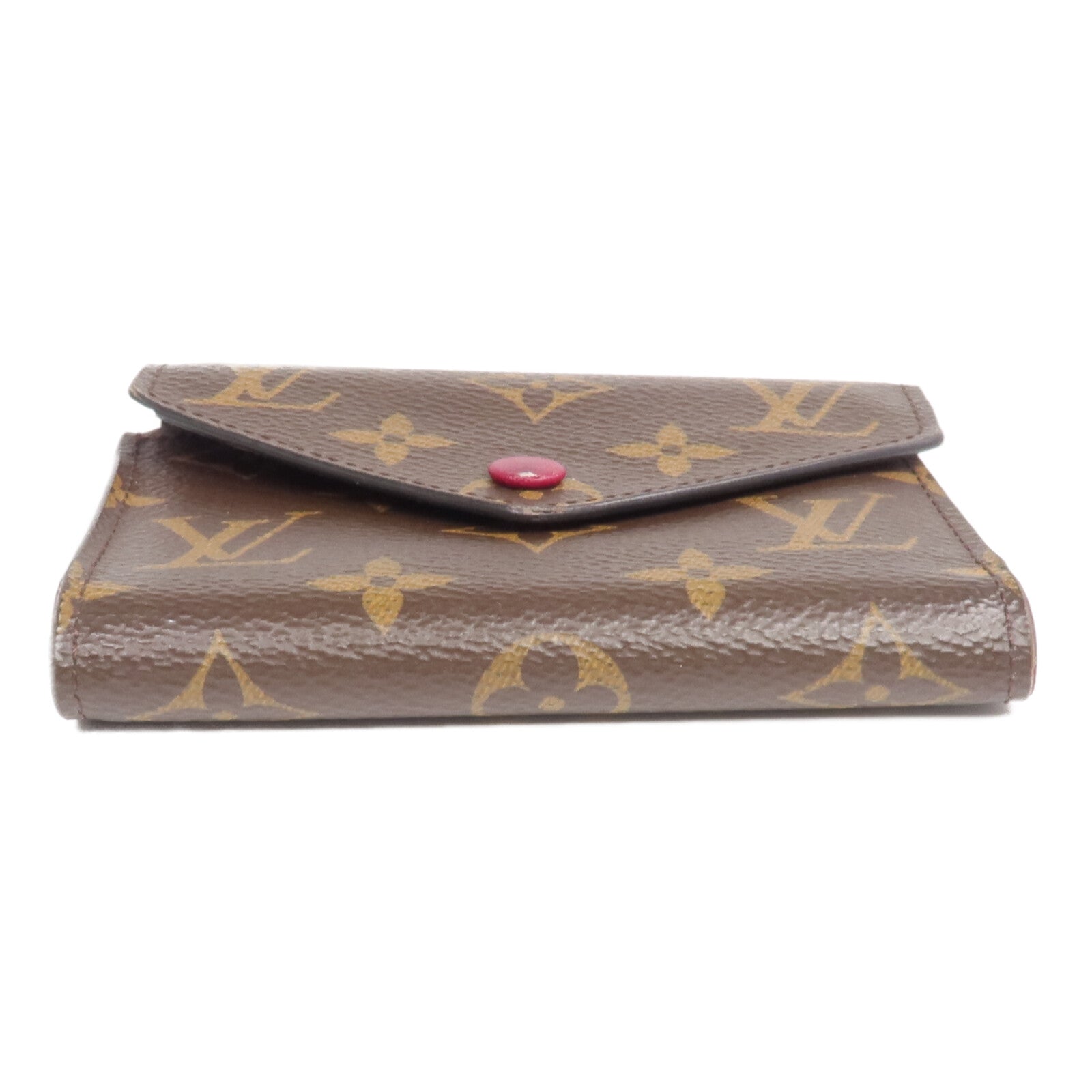 LOUIS VUITTON Monogram Portefeuille Victorine金扣錢包