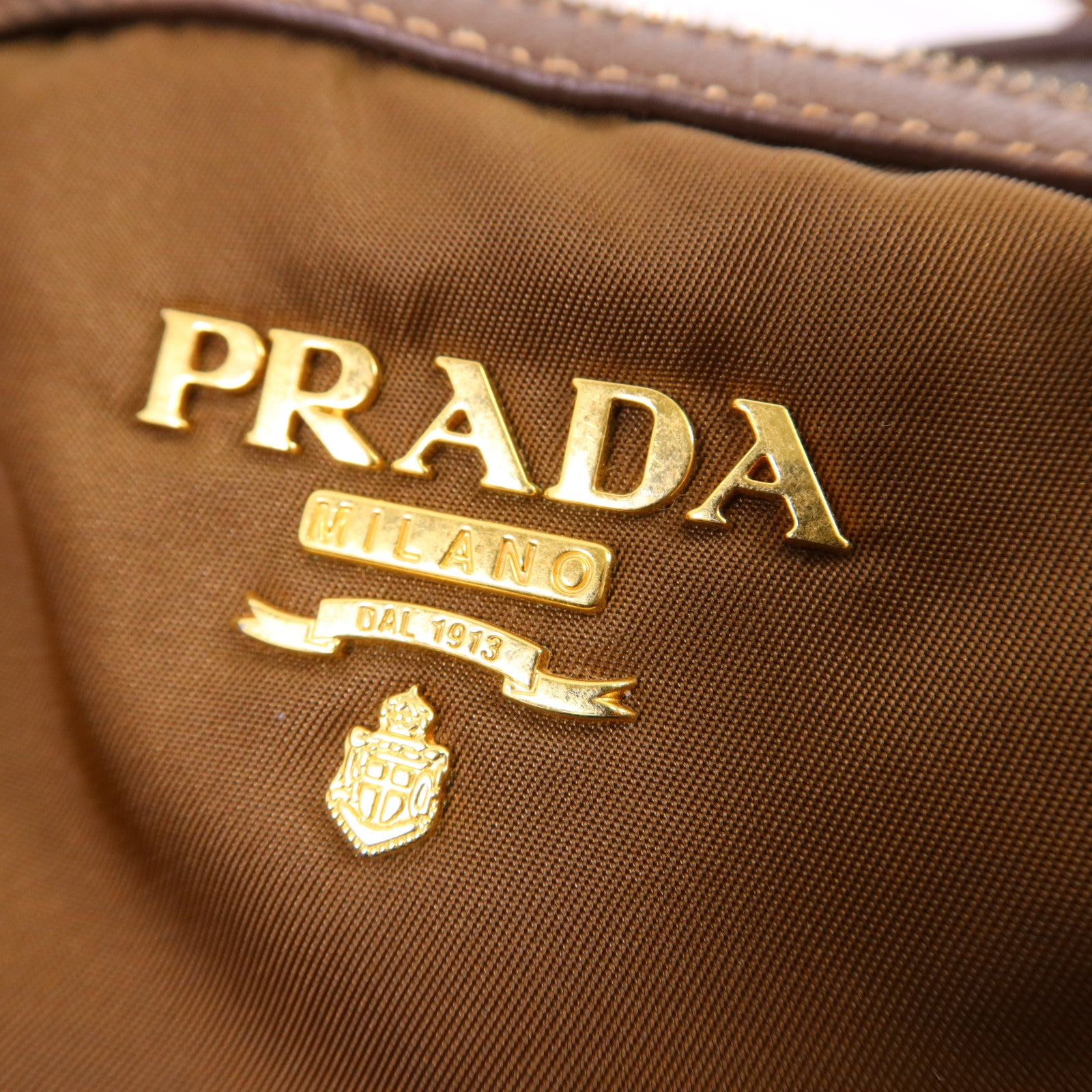 PRADA 尼龍Tote Bag金扣手挽袋