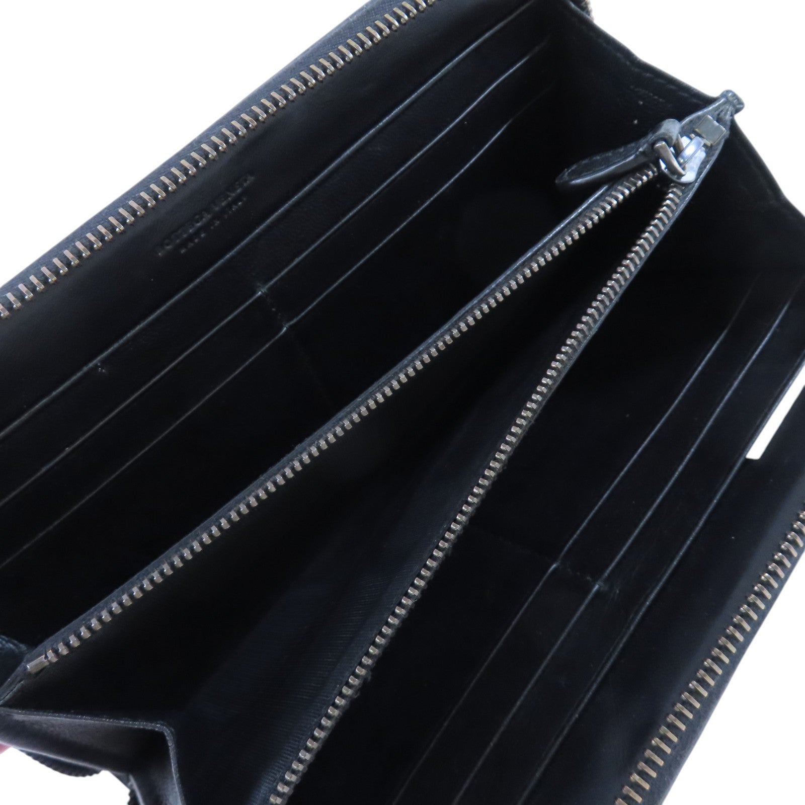 BOTTEGA VENETA 織紋皮革Zipper Long Wallet拉鏈長錢包