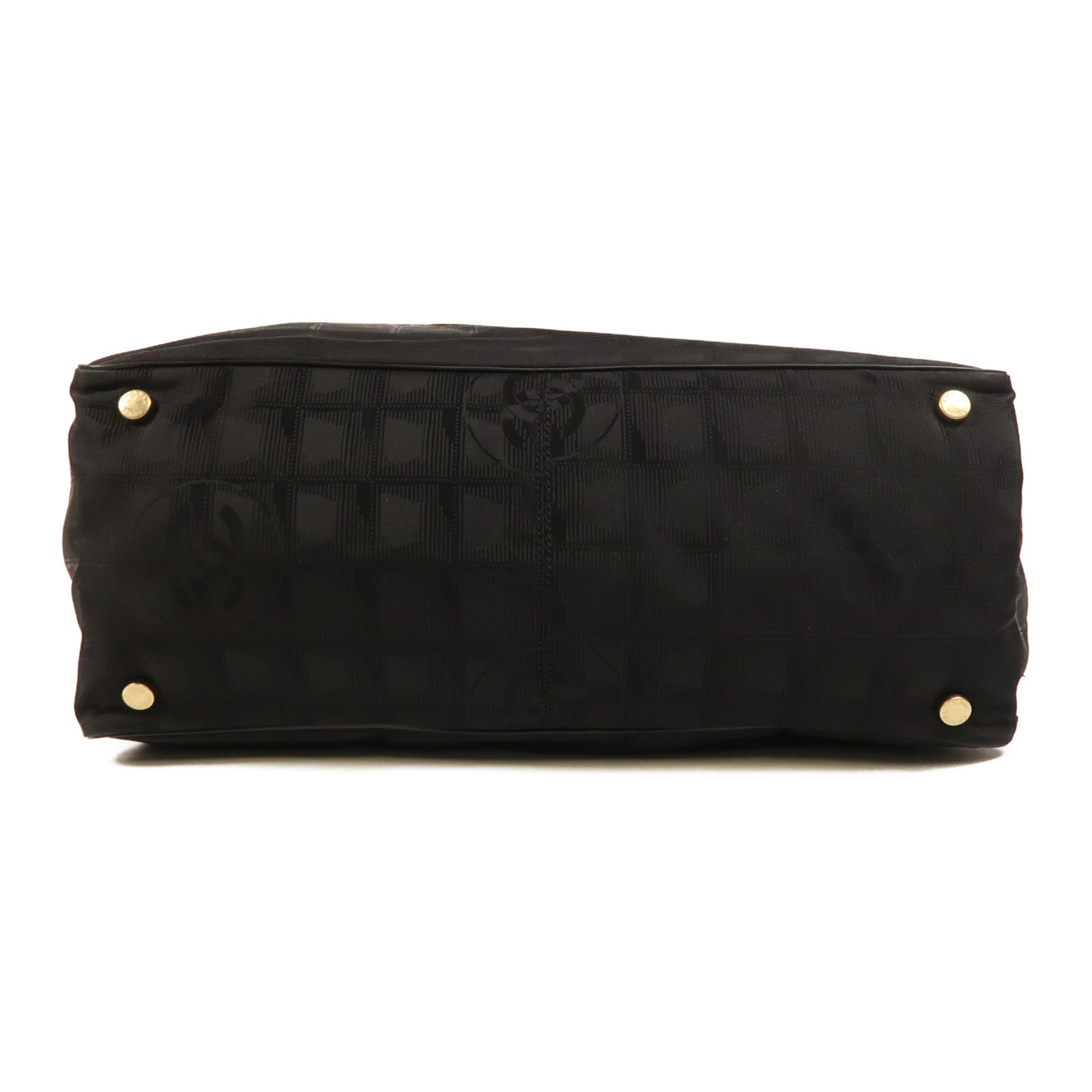 CHANEL 尼龍Shoulder Bag金扣肩背袋