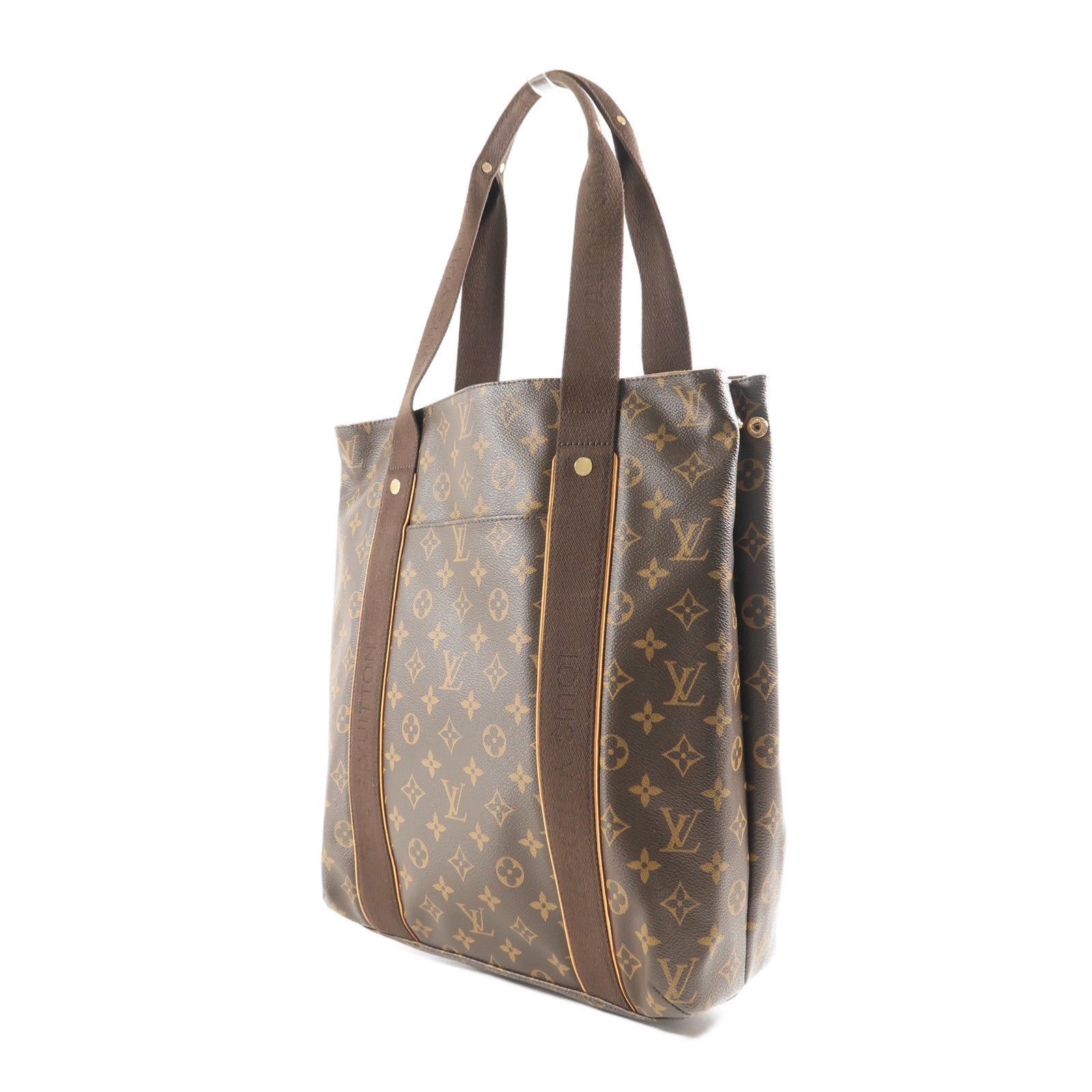 LOUIS VUITTON LV GHW Cabas Beaubourg Shoulder Bag M53013 Monogram Brown