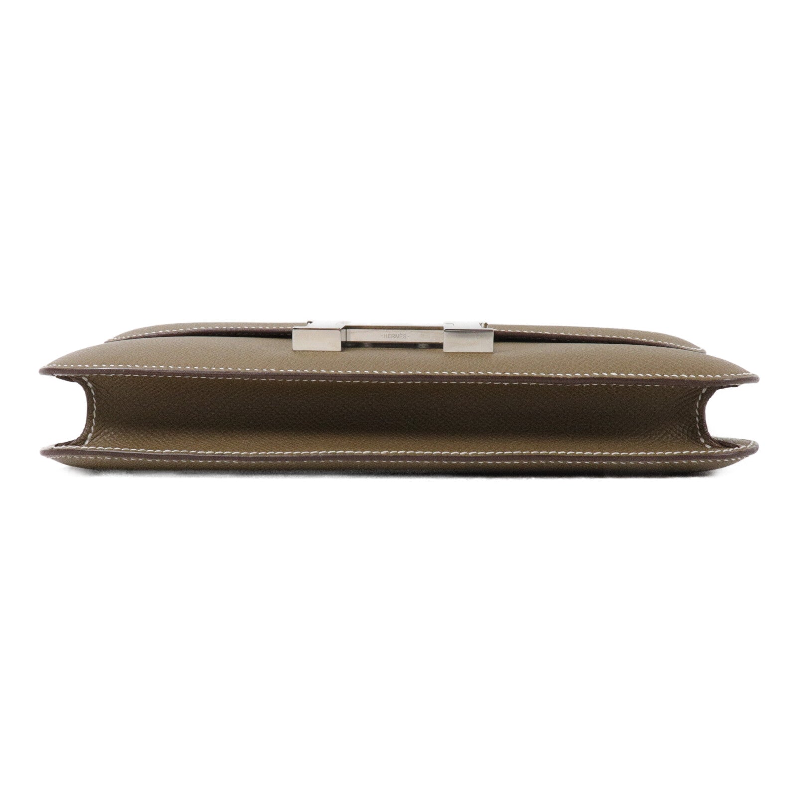 HERMES Epsom皮革Constance Elan肩背袋Etoupe