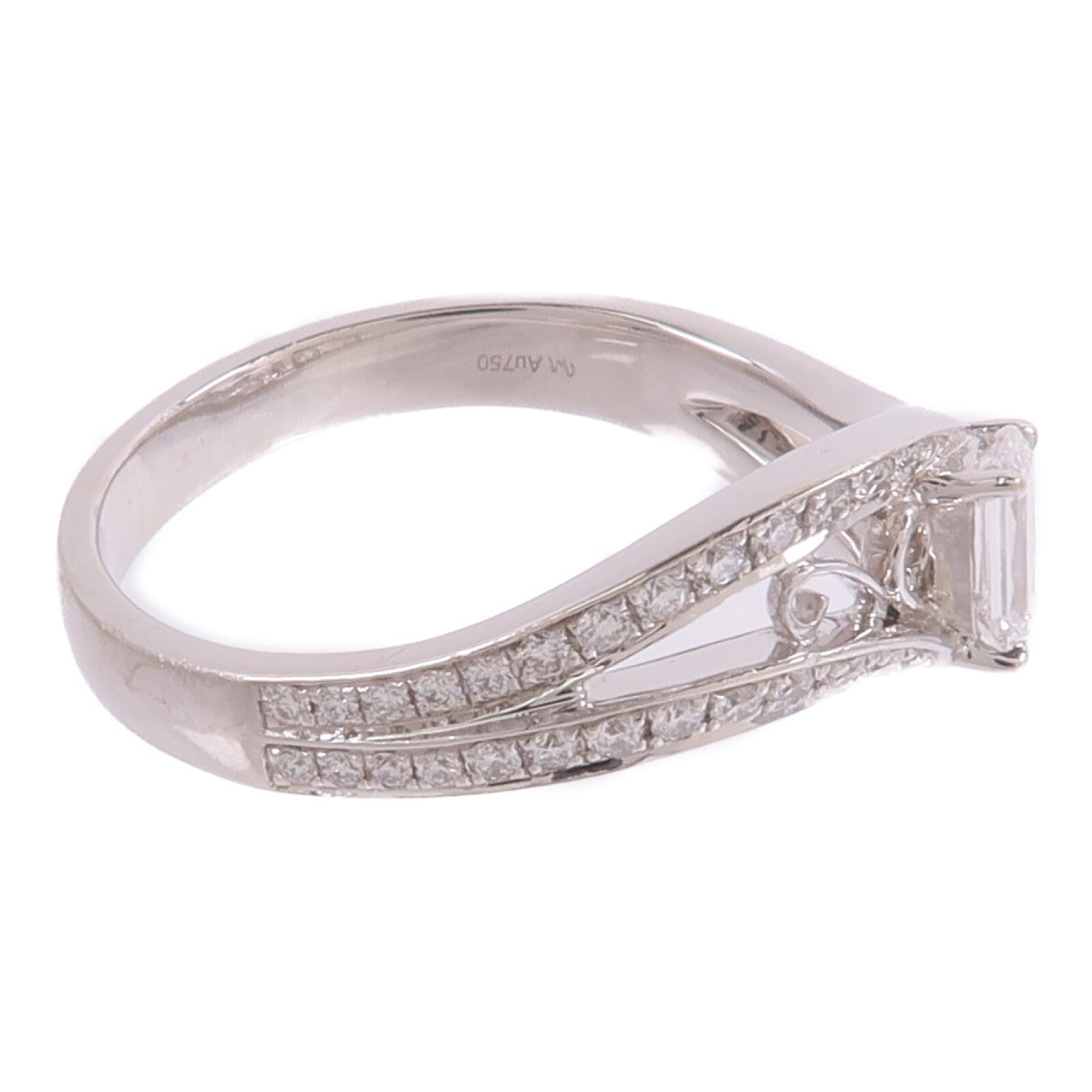 JEWELRY 18K白金Diamond Ring鑽石戒指