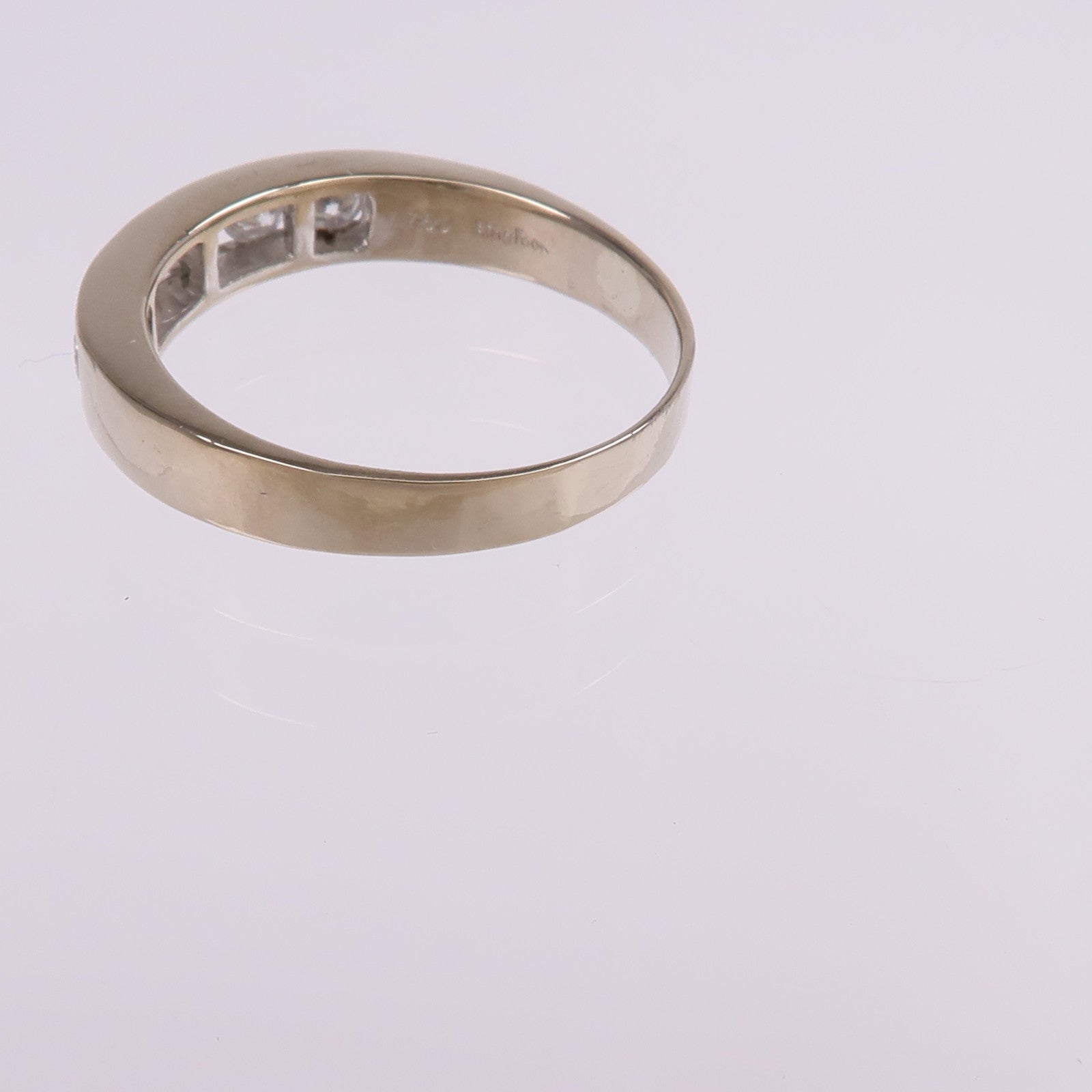 JEWELRY 【激減優惠】18K白金Diamond Ring鑽石戒指US#8.5