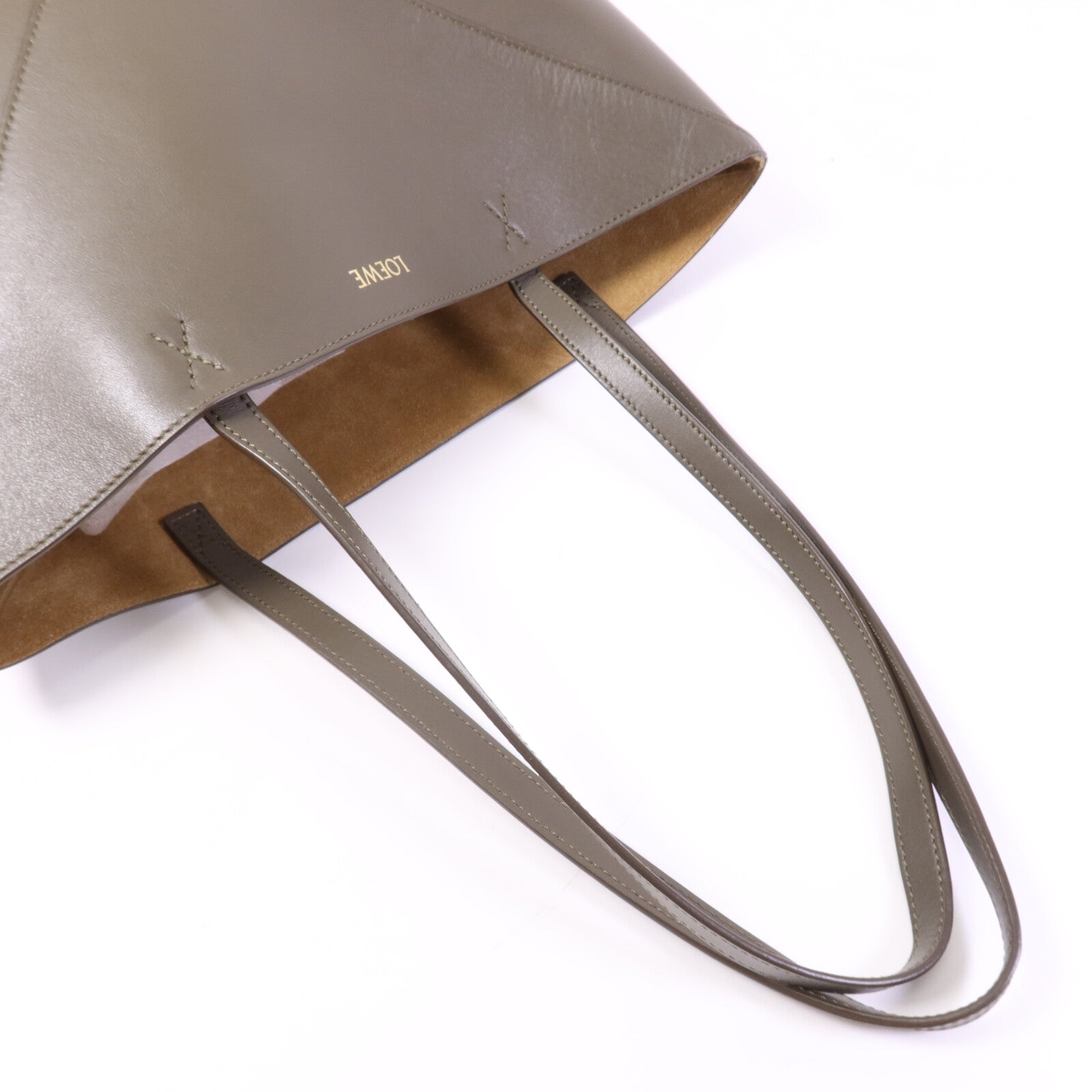 LOEWE 牛皮皮革Puzzle Fold Tote手挽袋