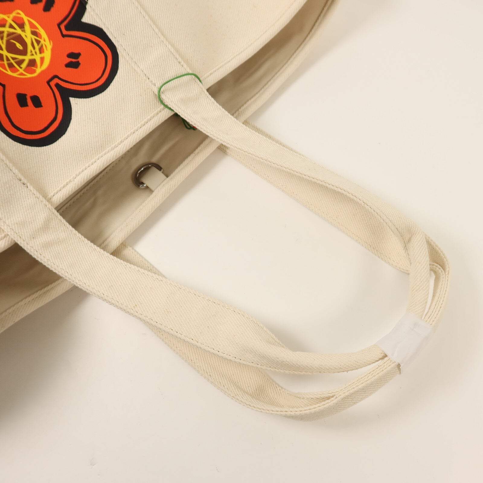 KENZO 帆布Large Tote Bag銀扣手挽袋