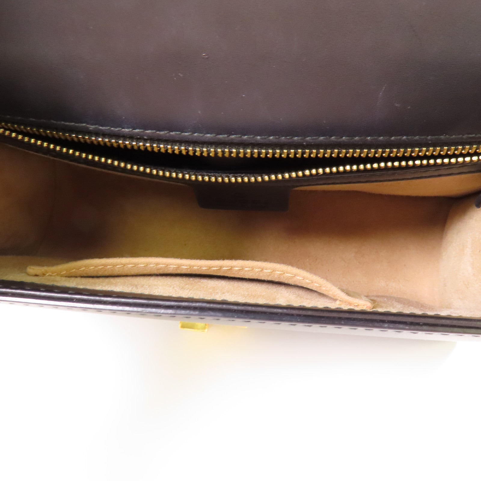 GUCCI GG GHW 2 Way Bag 421882 Leather Black