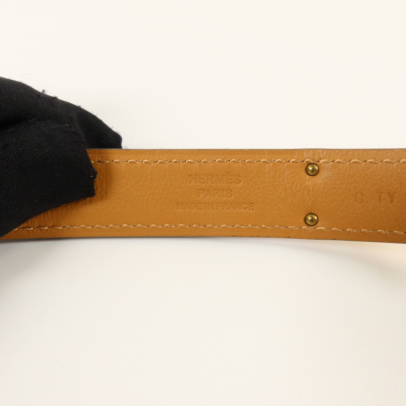 HERMES Epsom皮革Kelly 18 Belt皮帶Mauve Sylvestre