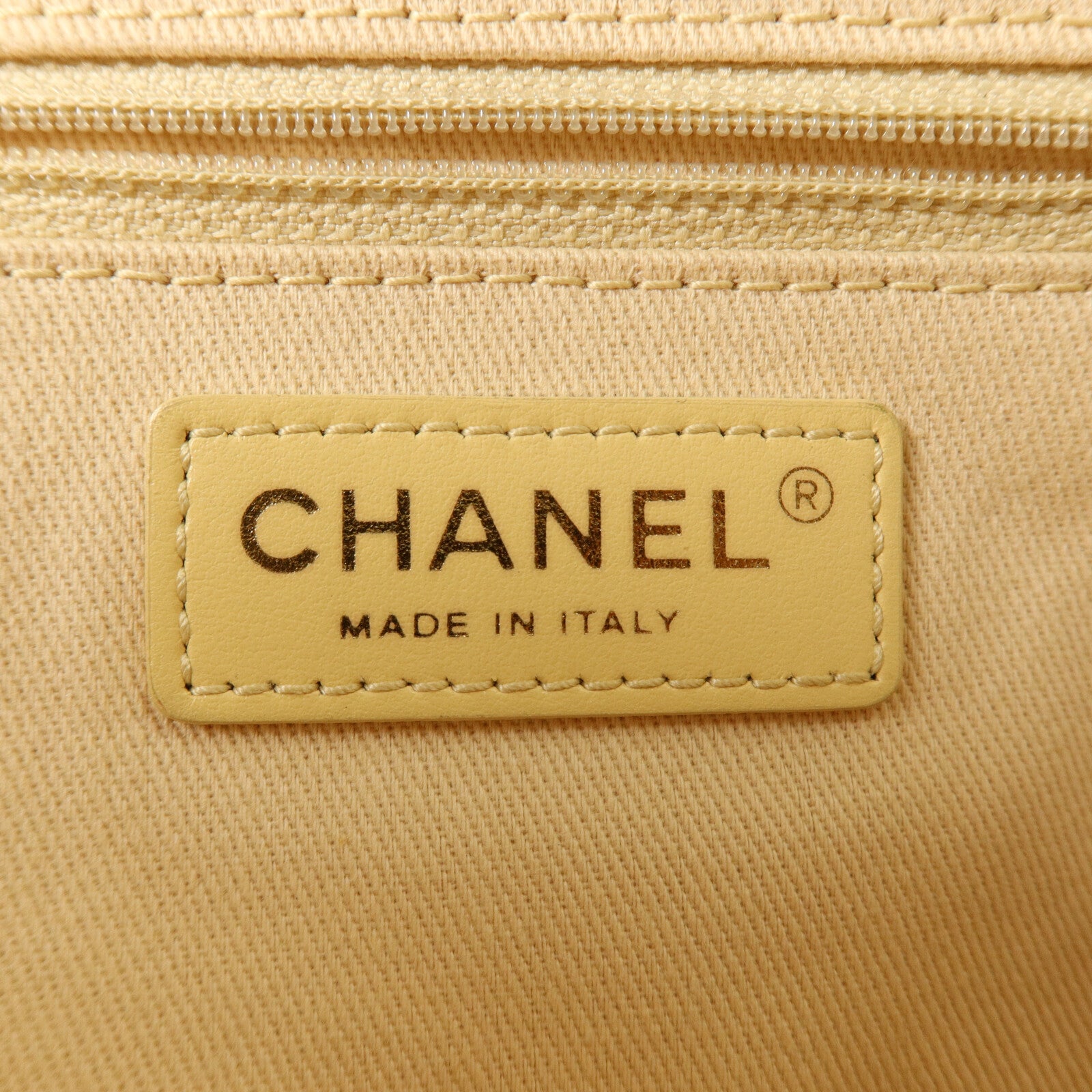 CHANEL 帆布Deauville手挽袋