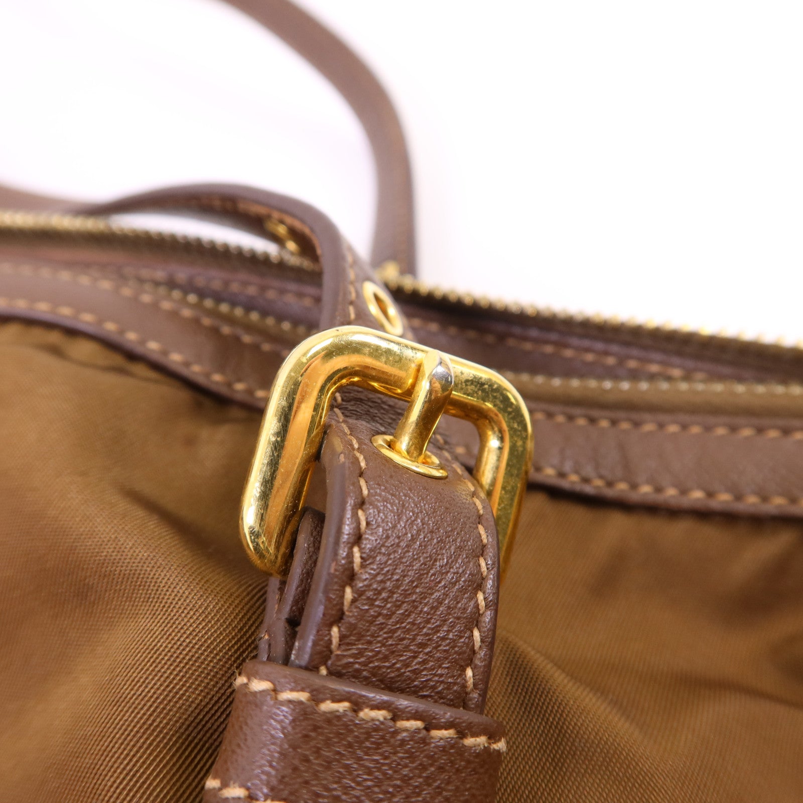 PRADA 尼龍Tote Bag金扣手挽袋