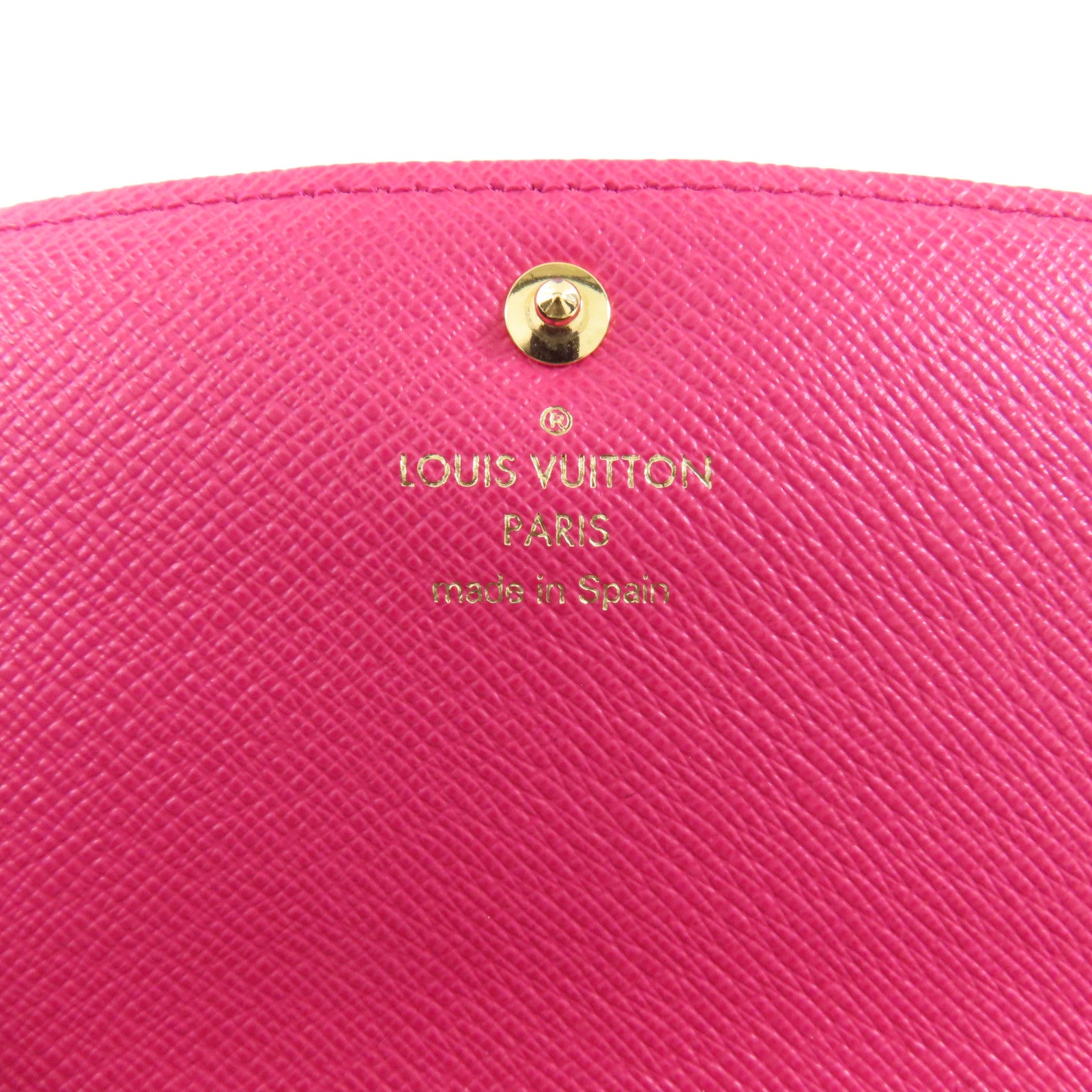LOUIS VUITTON Monogram Emilie Wallet金扣長錢包