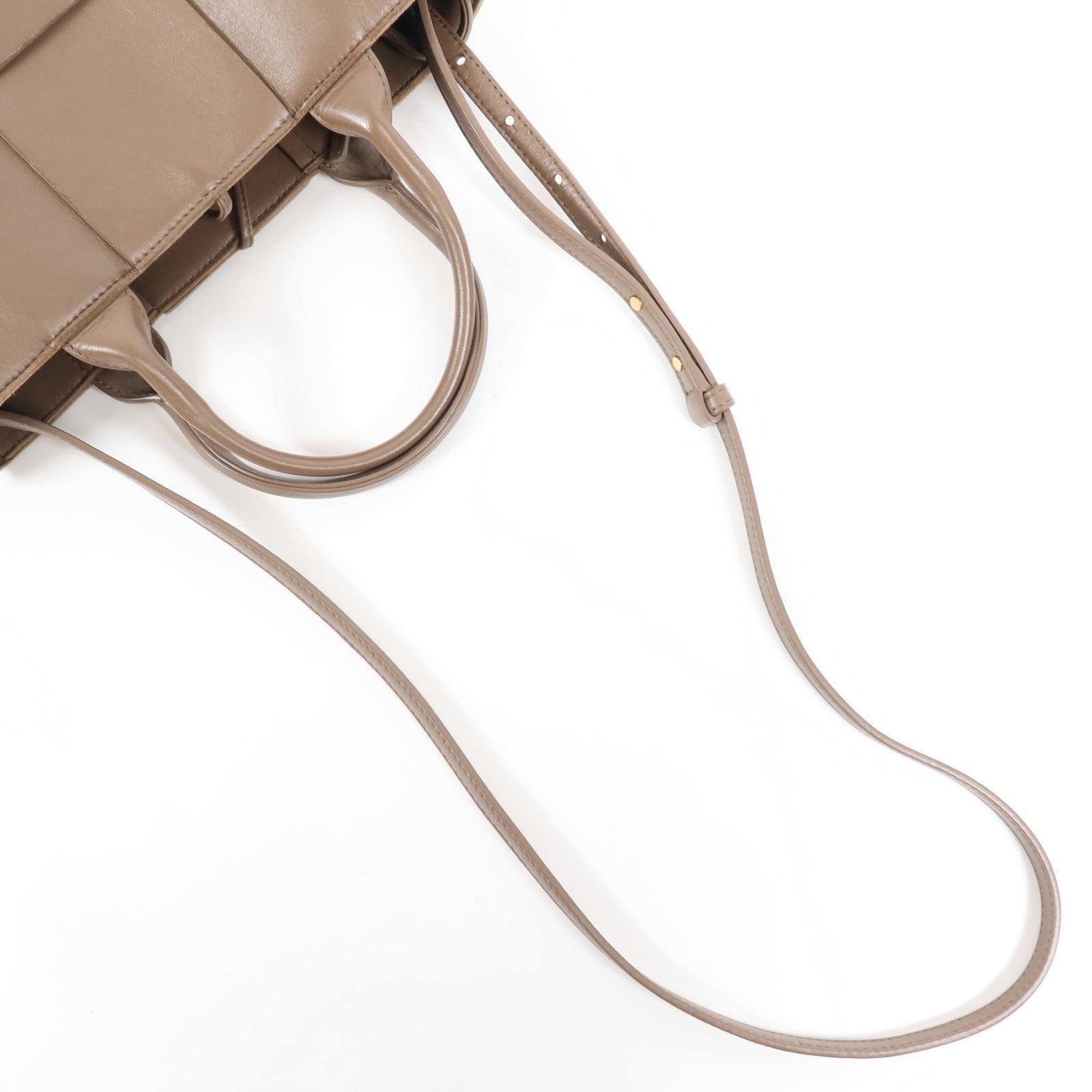 BOTTEGA VENETA 牛皮皮革Arco Tote Bag金扣手挽肩背兩用袋