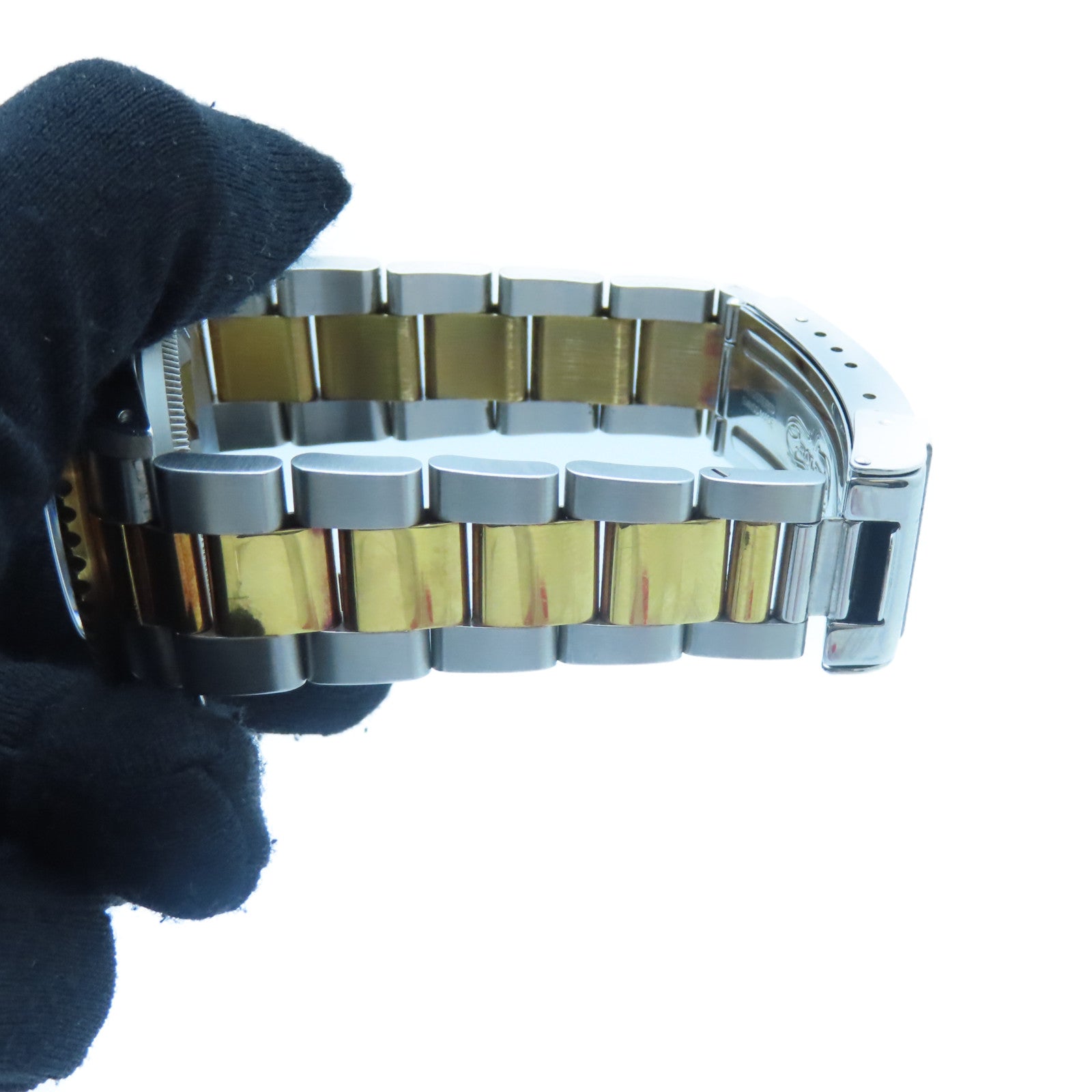 ROLEX Submarinar Date 18K黃金/不鏽鋼手錶自動機芯藍色