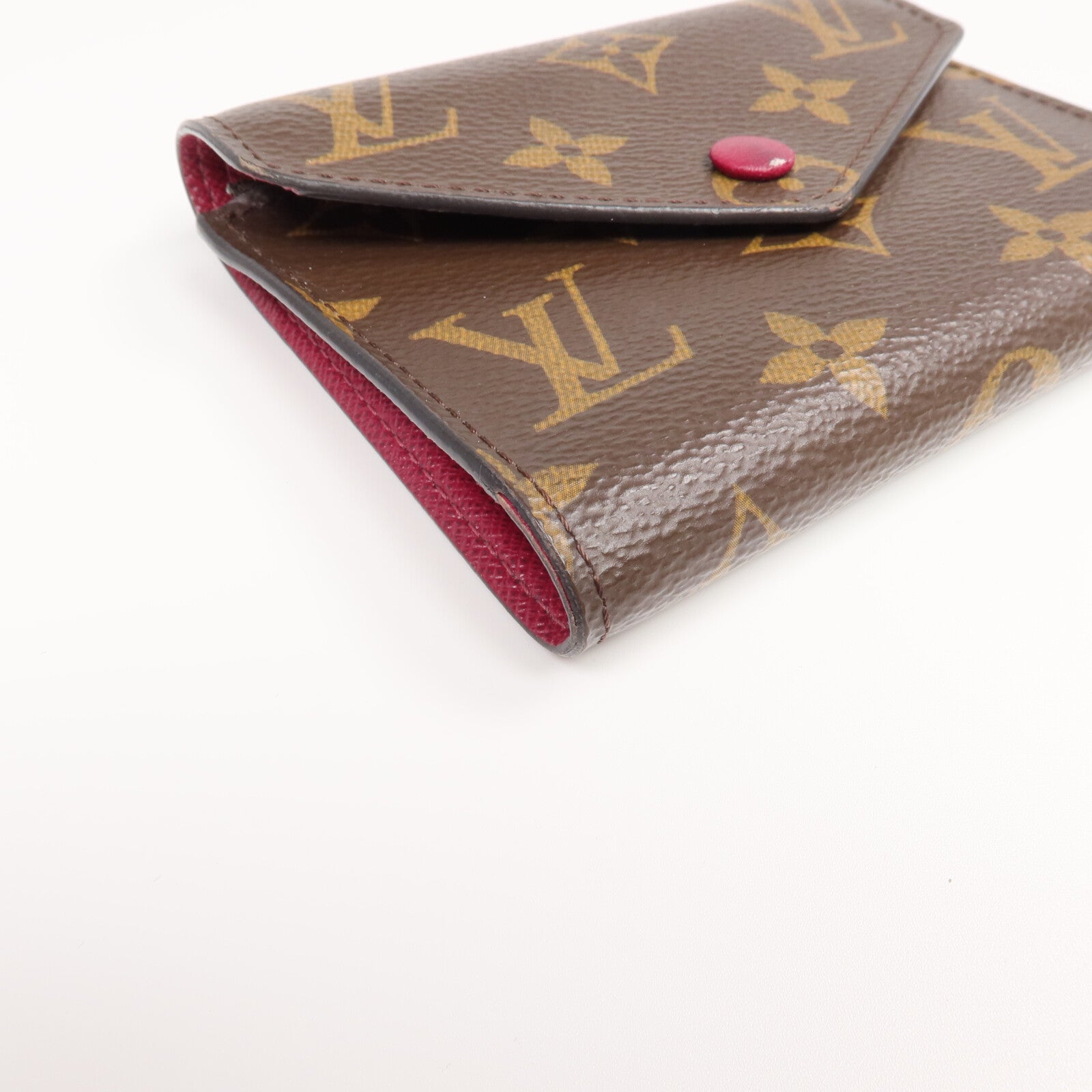 LOUIS VUITTON Monogram Portefeuille Victorine金扣錢包