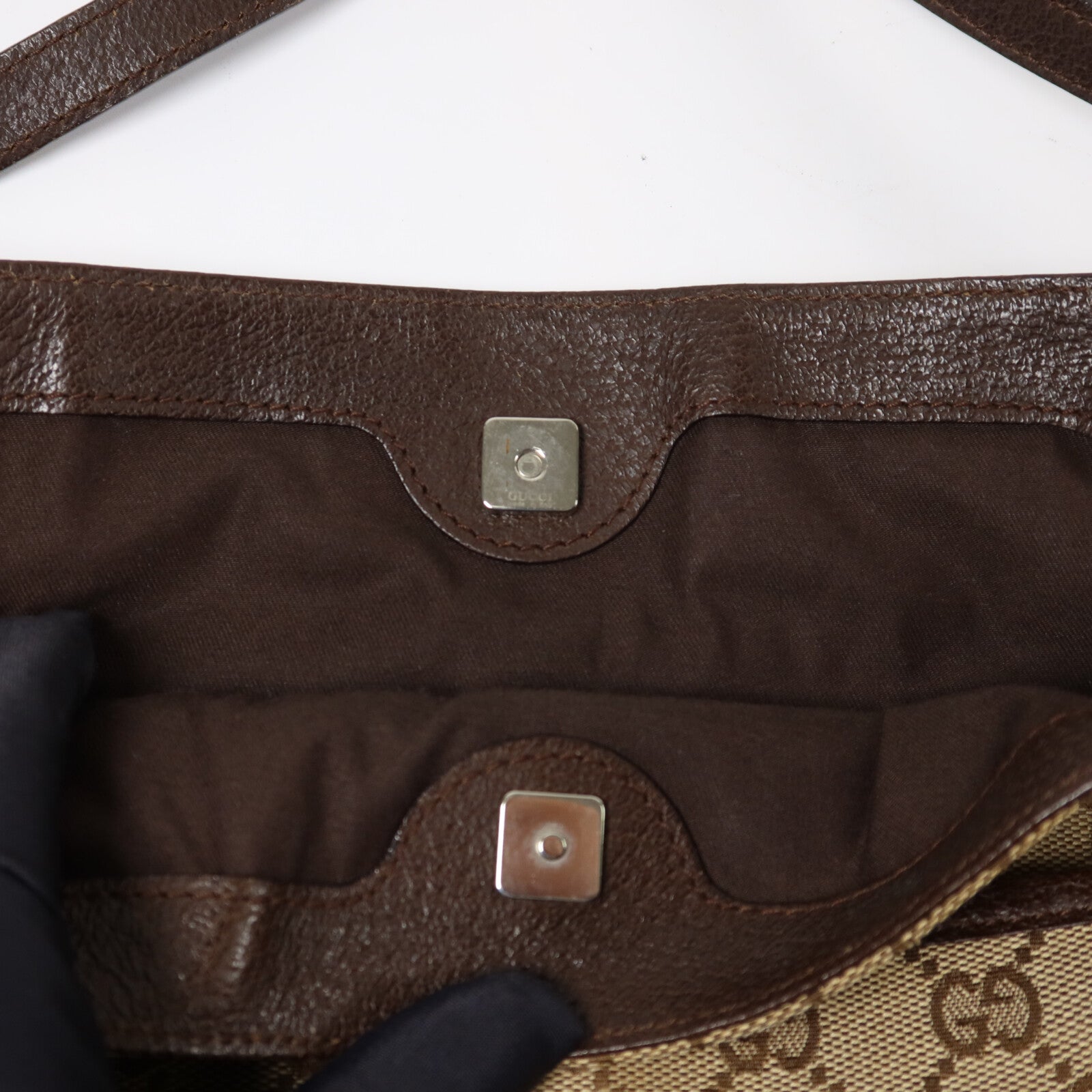 GUCCI 帆布Shoulder Bag肩背袋