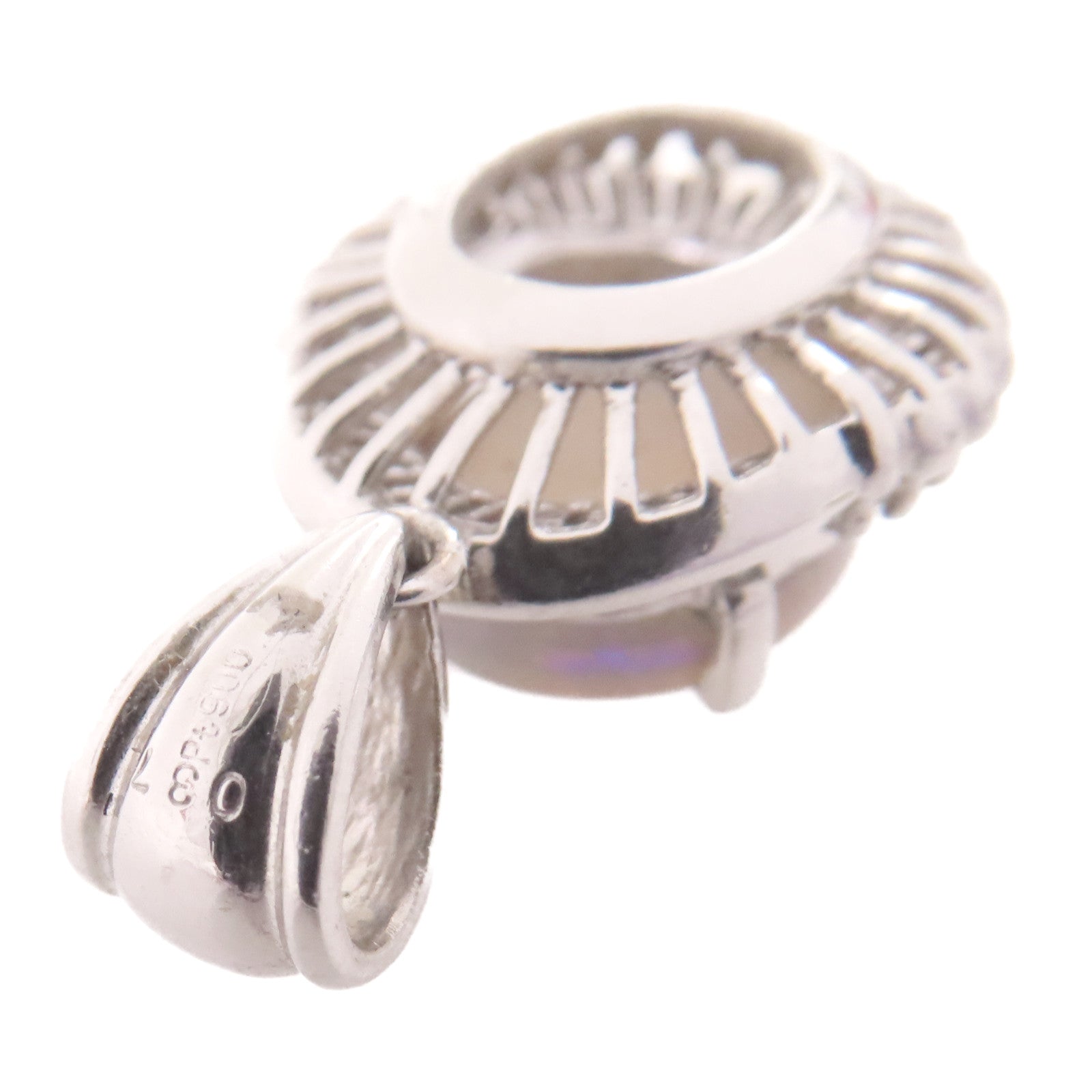 JEWELRY PT900鉑金/蛋白石Opal Pendant Top吊墜頭扣