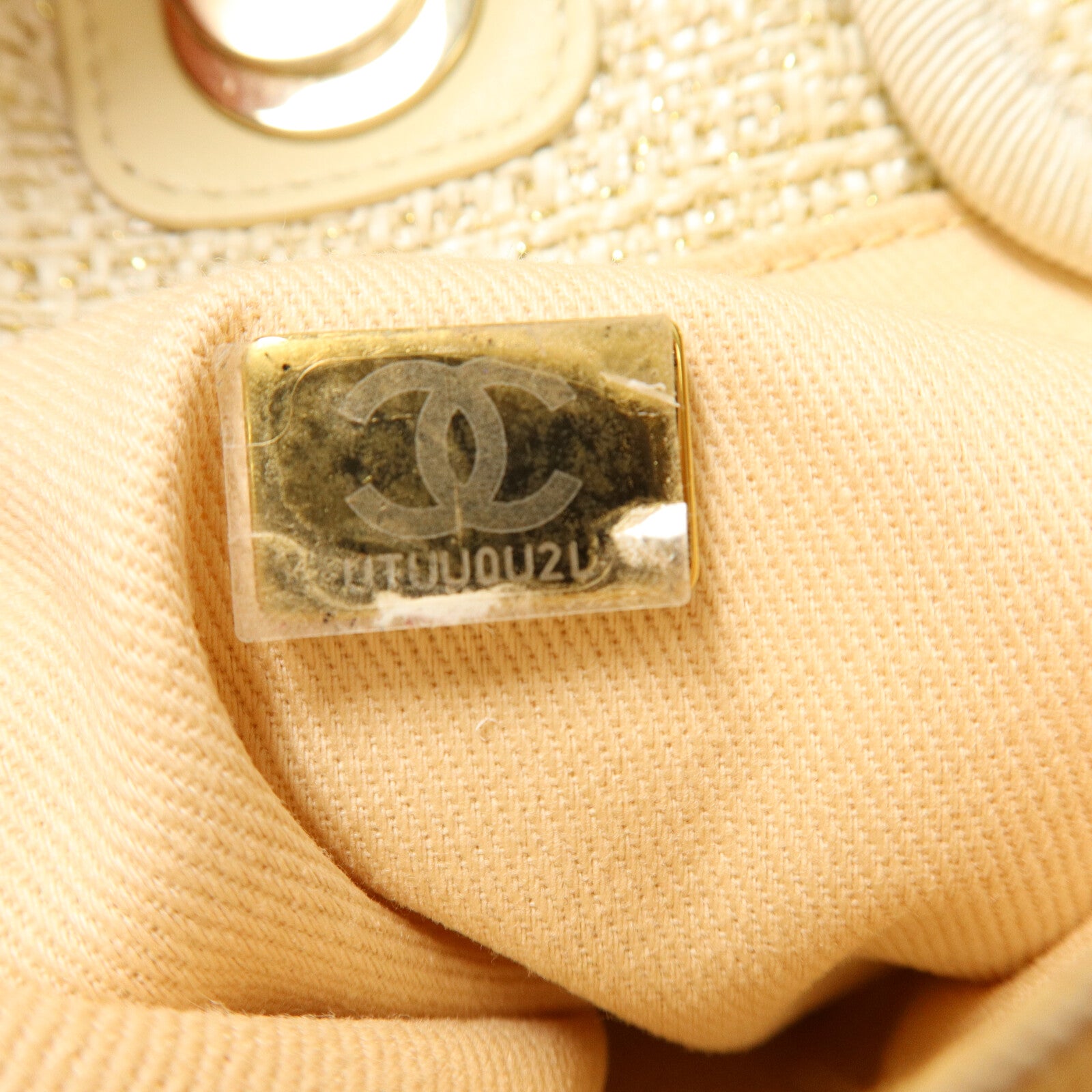 CHANEL 帆布Deauville手挽袋