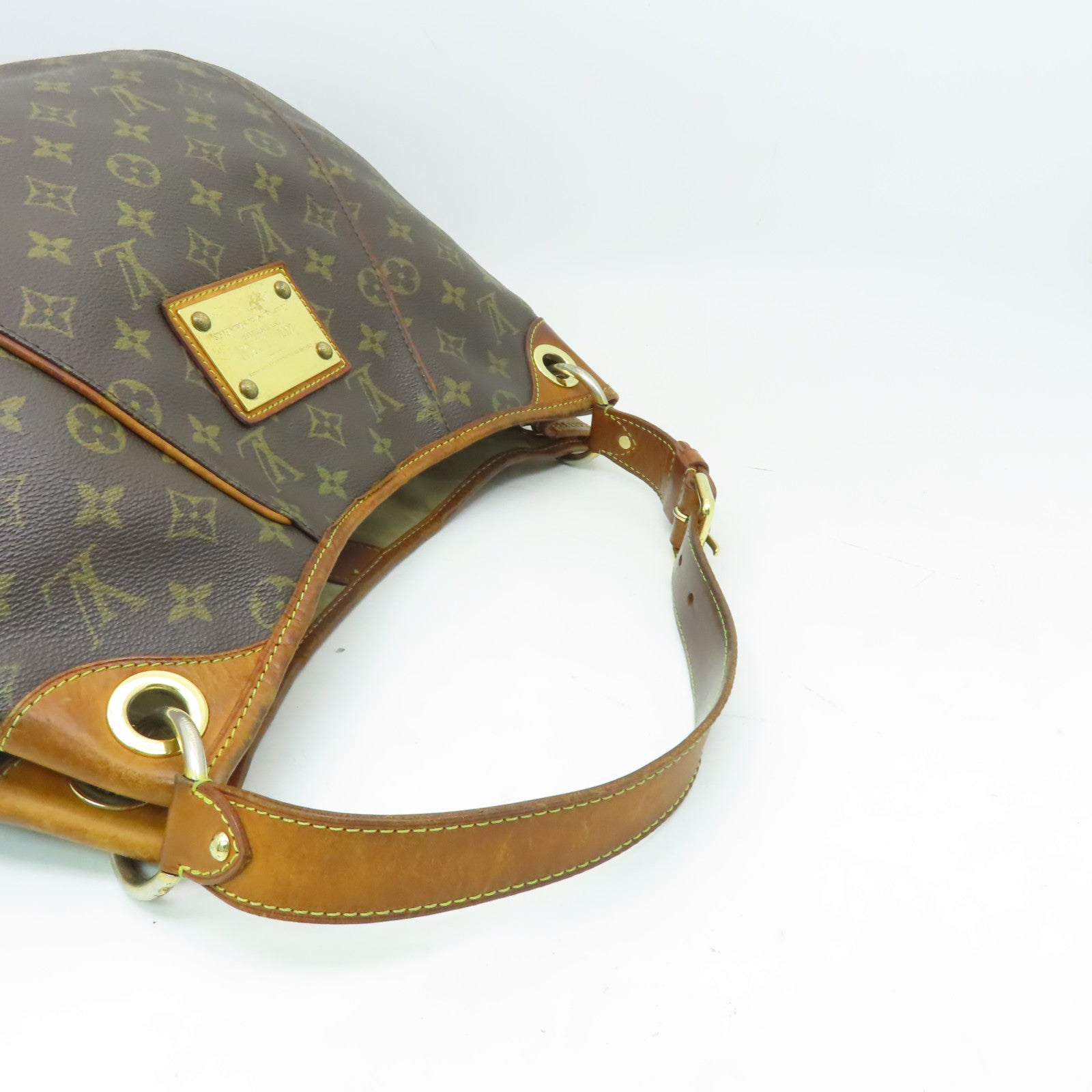 LOUIS VUITTON 【激減優惠】Monogram Galliera PM金扣肩背袋啡色