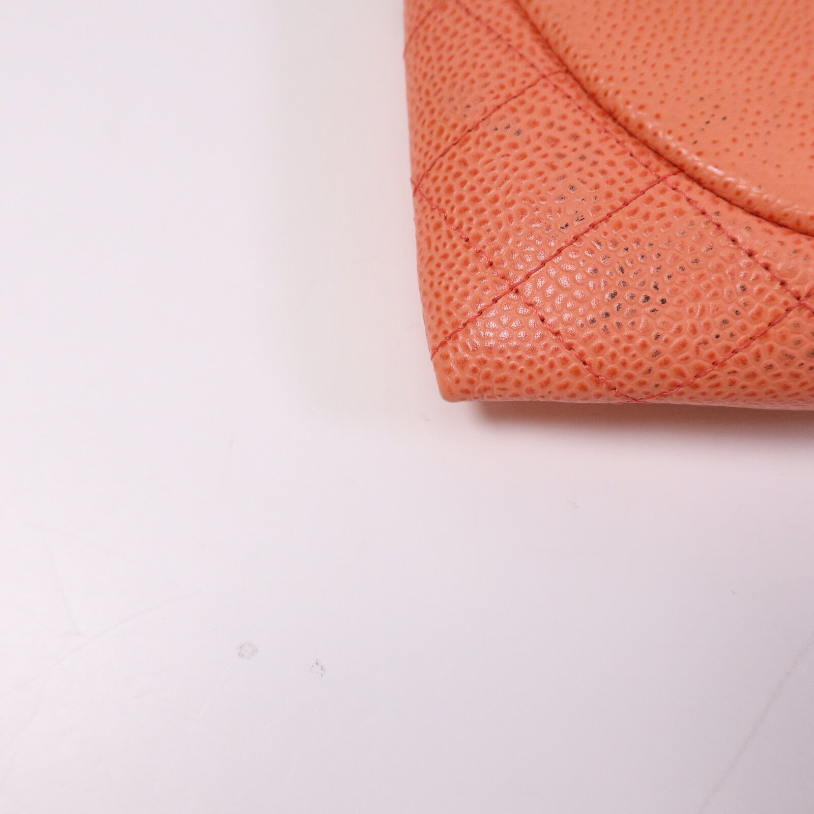 CHANEL 牛皮皮革Half Moon Wallet On Chain銀扣鏈帶肩背袋