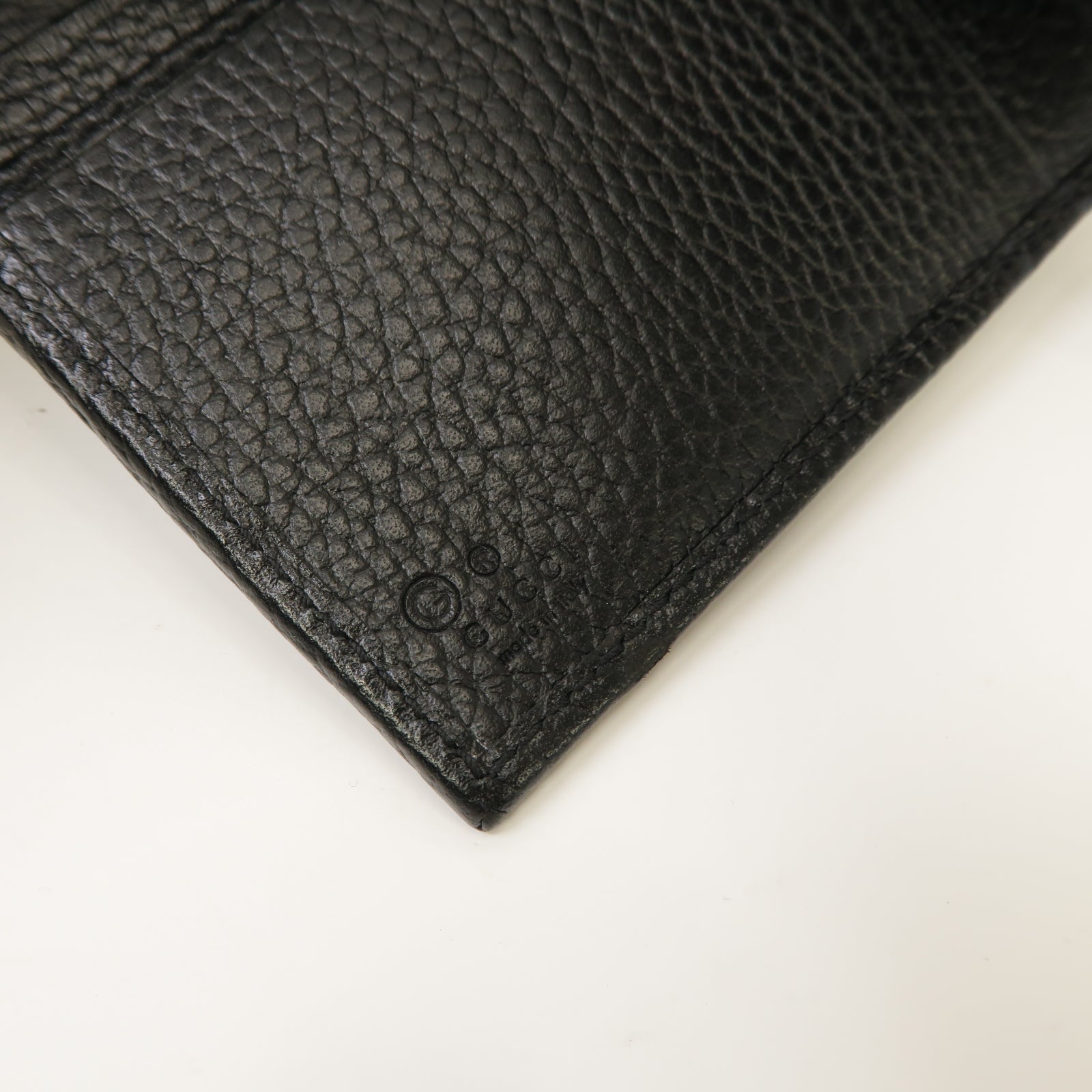 GUCCI 尼龍Long Wallet银扣长钱包黑色