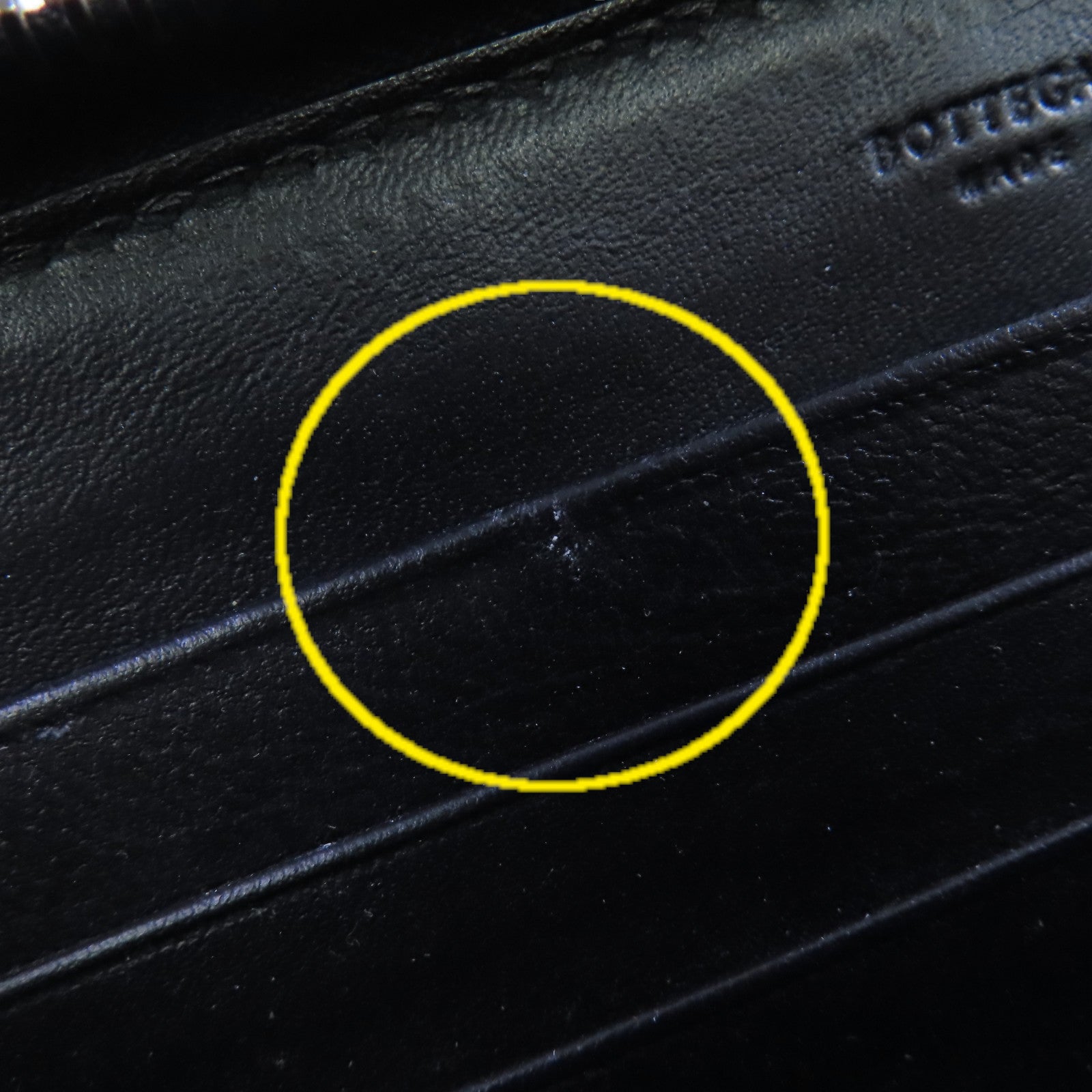 BOTTEGA VENETA 織紋皮革Zipper Long Wallet拉鏈長錢包