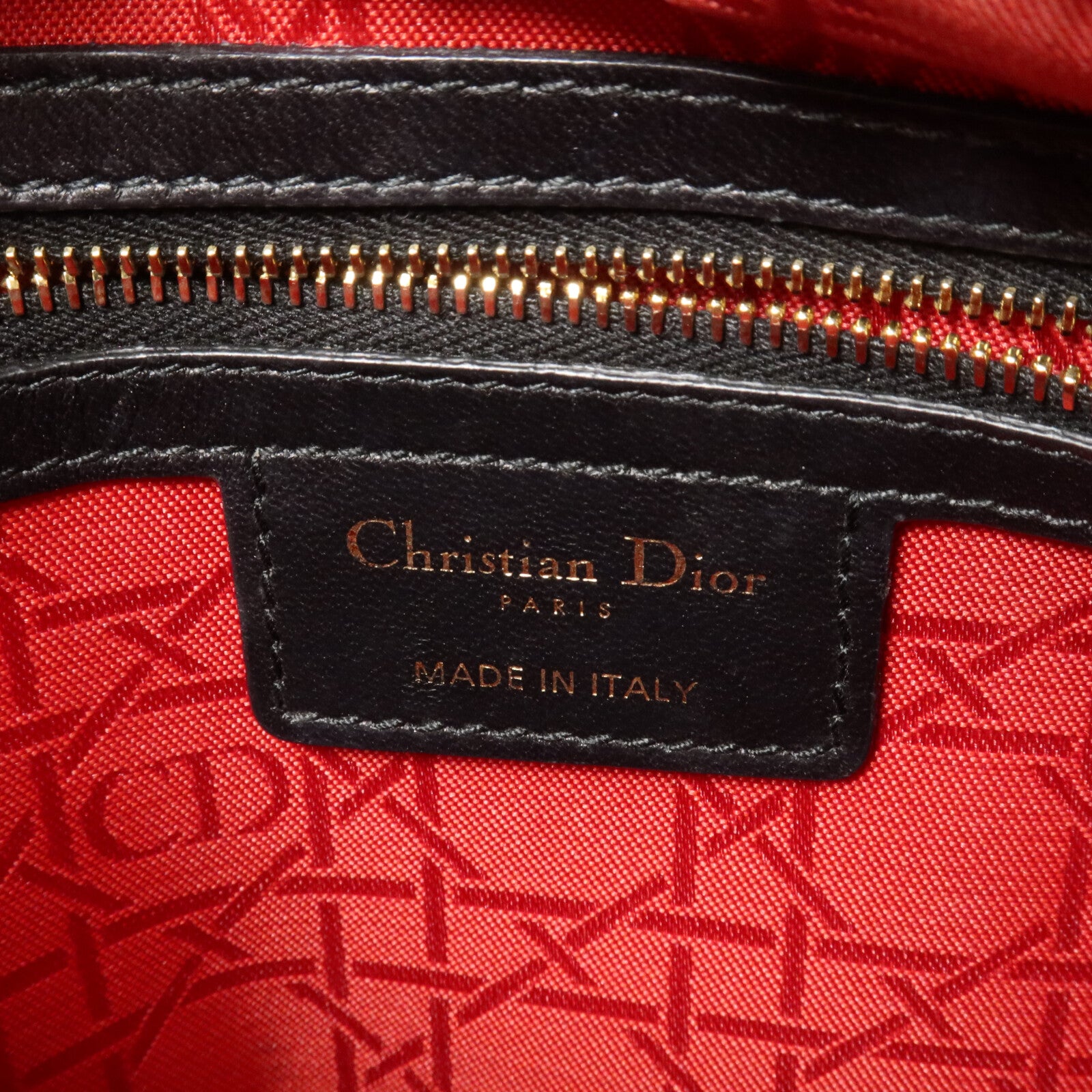 Dior 羊皮皮革Lady Dior手挽肩背兩用袋
