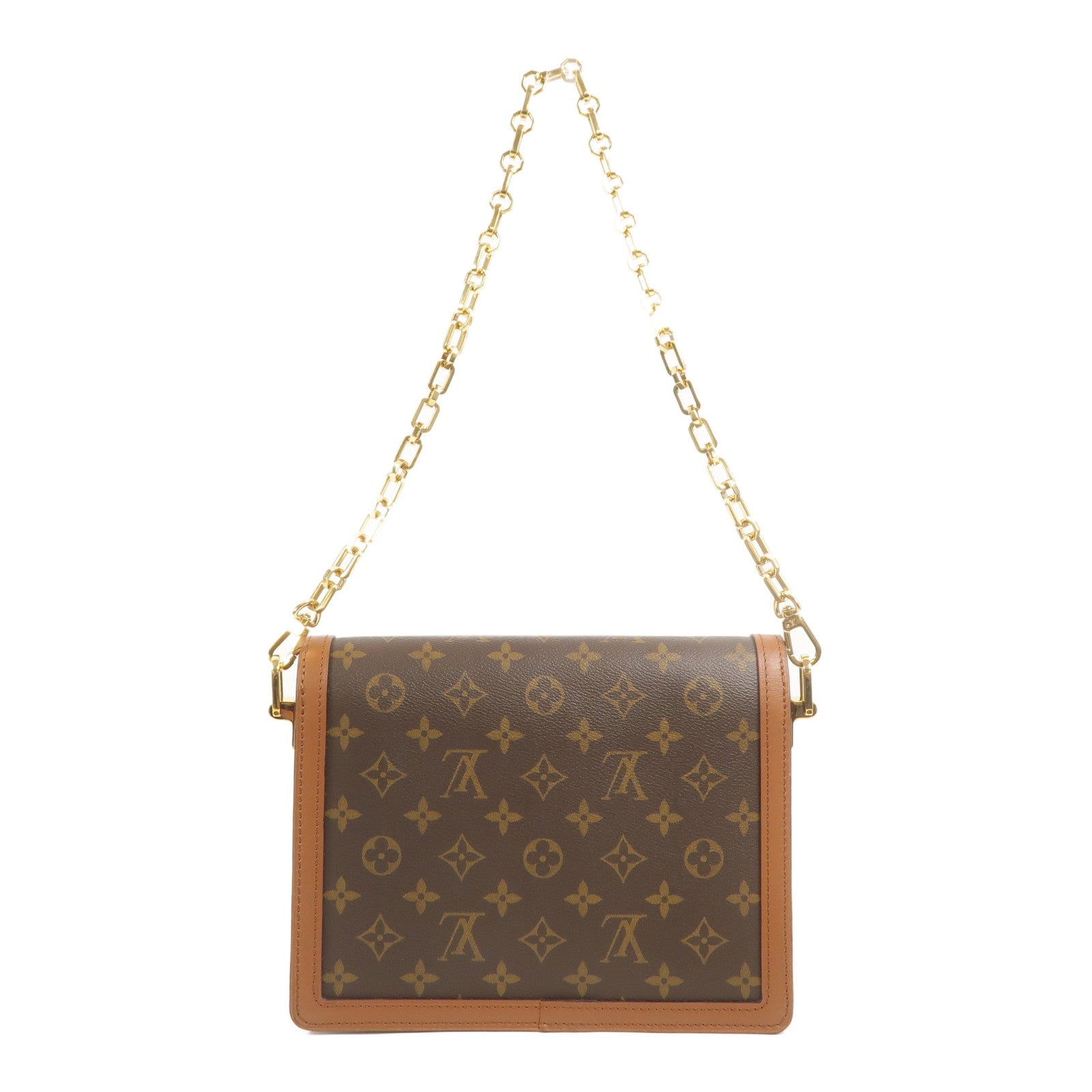 LOUIS VUITTON Monogram/Monogram Reverse Dauphine MM手挽肩背兩用袋