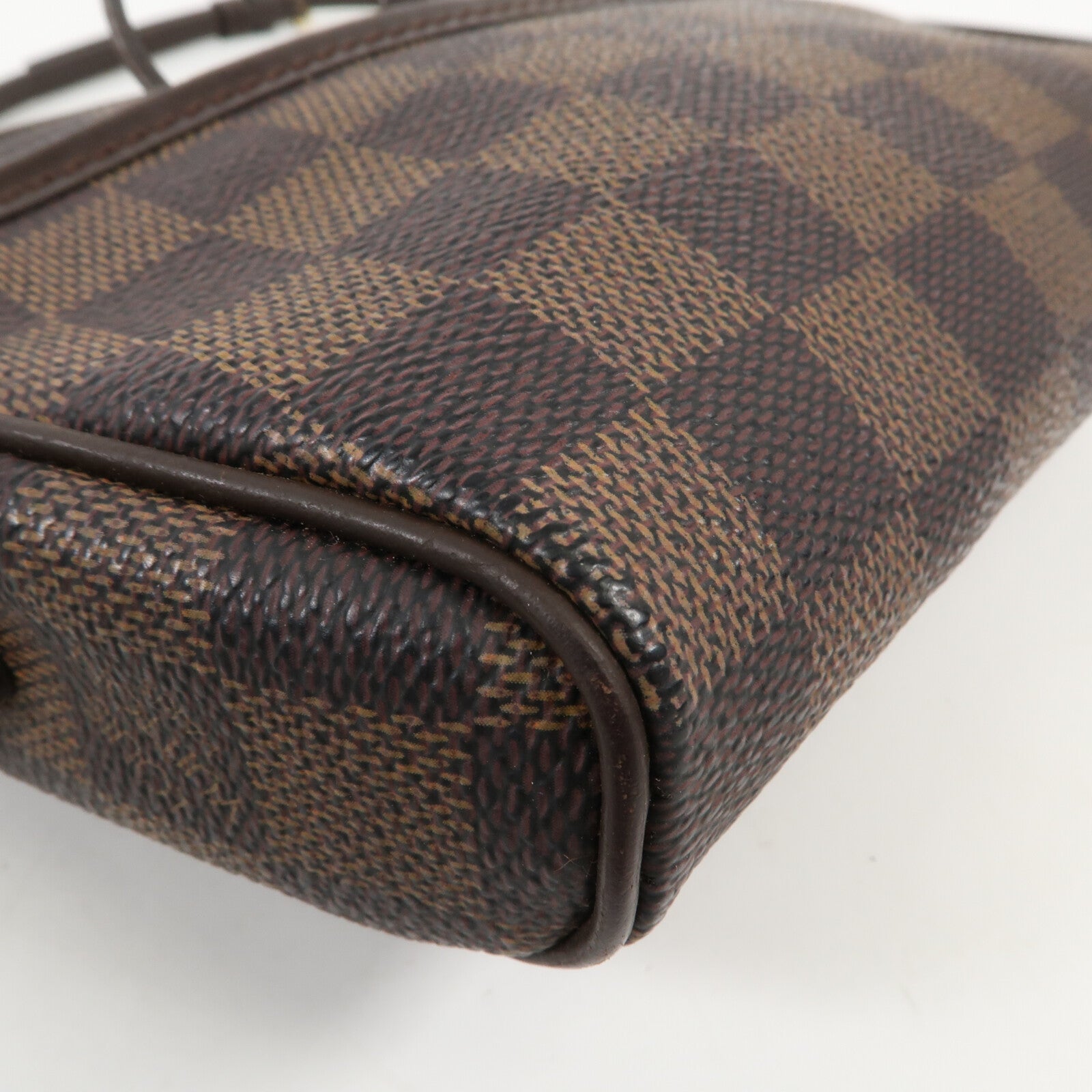LOUIS VUITTON Damier Pochette Ipanema金扣肩背袋