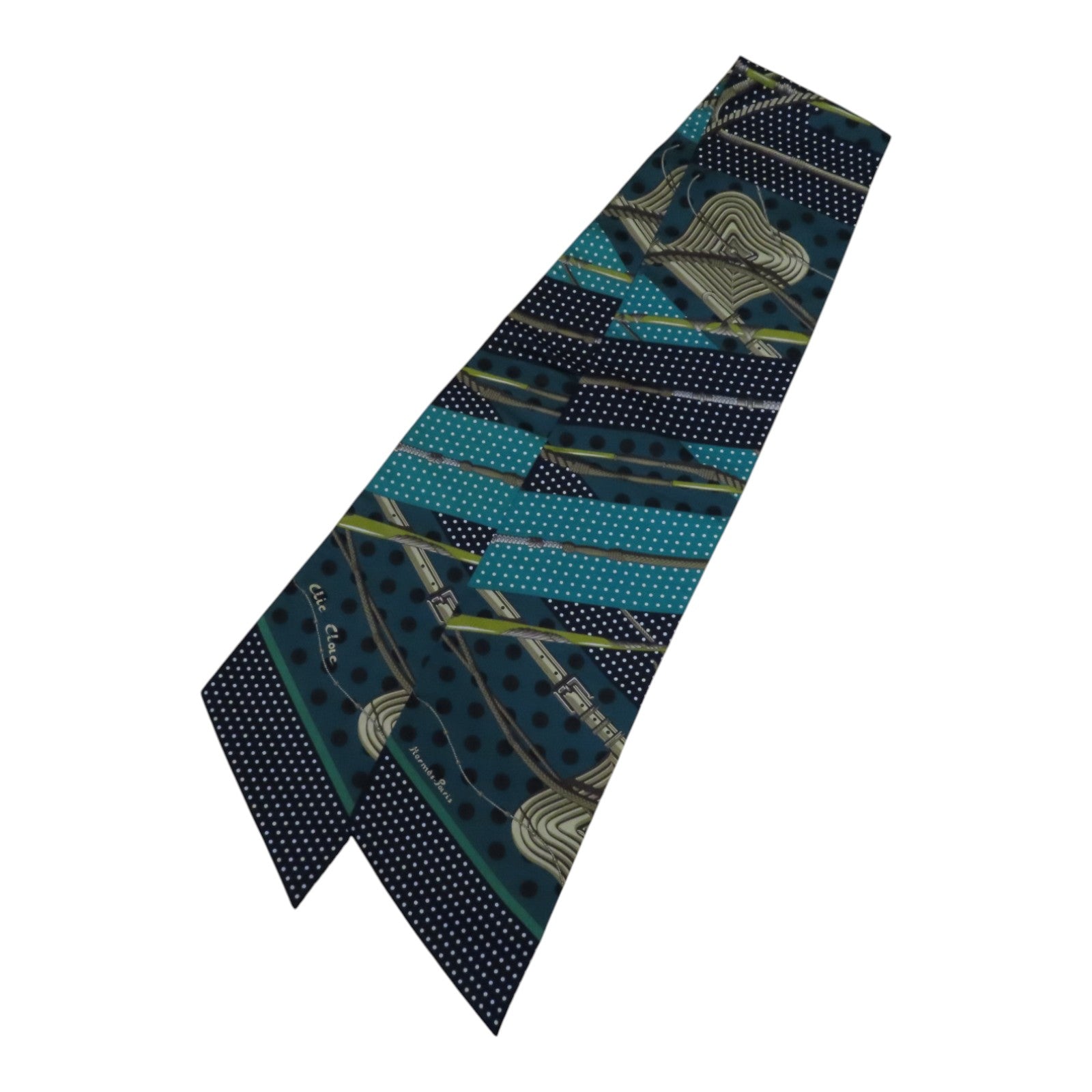 HERMES 絲質TMaxi Twilly Scarf絲巾