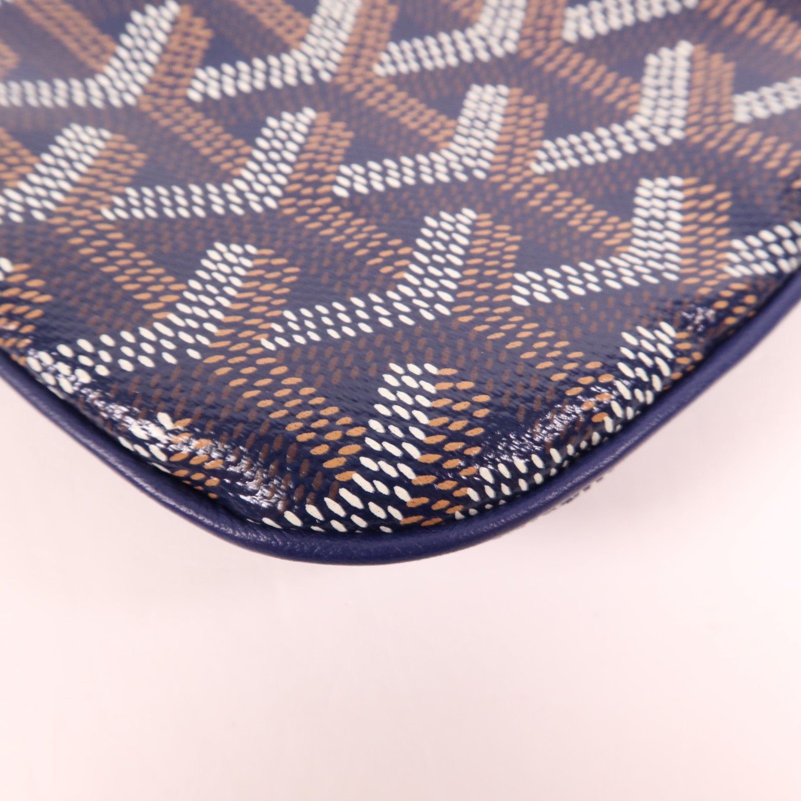 GOYARD 塗層帆布Sainte Marie銀扣手拿包