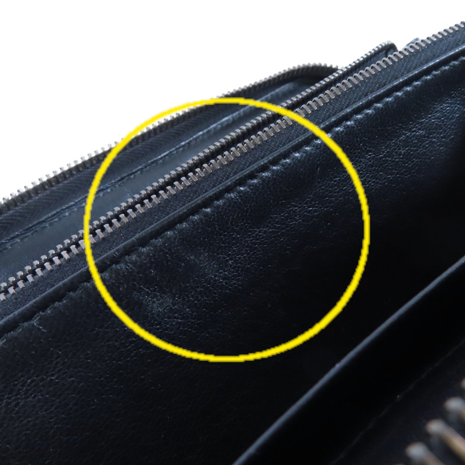 BOTTEGA VENETA 織紋皮革Zipper Long Wallet拉鏈長錢包