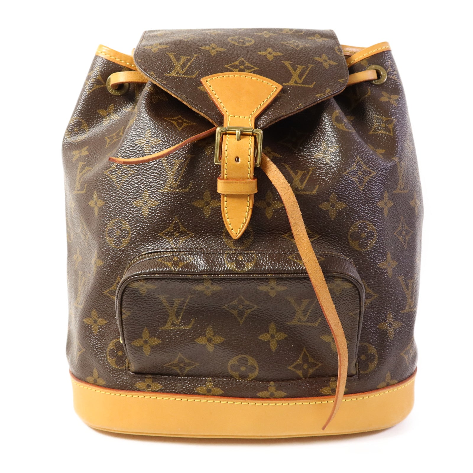 LOUIS VUITTON Monogram Montsouris MM Backpack金扣背包