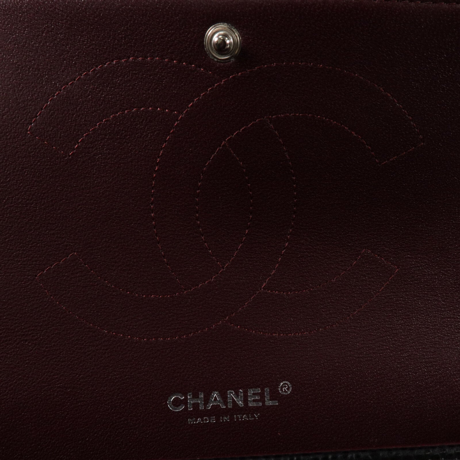 CHANEL 牛皮皮革Large Classic鏈帶肩背袋