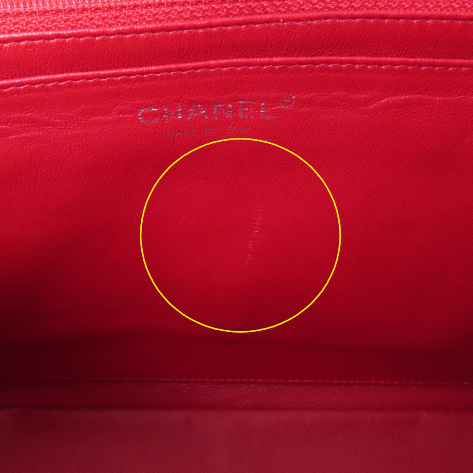 CHANEL 羊皮皮革Large Classic銀扣鏈帶肩背袋