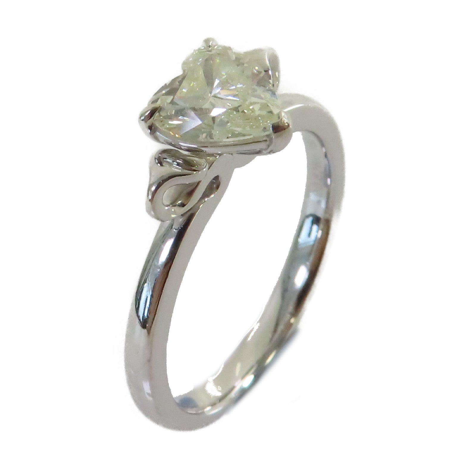 JEWELRY **【激減優惠】18K白金/0.826ct鑽石Diamond Ring戒指US#6