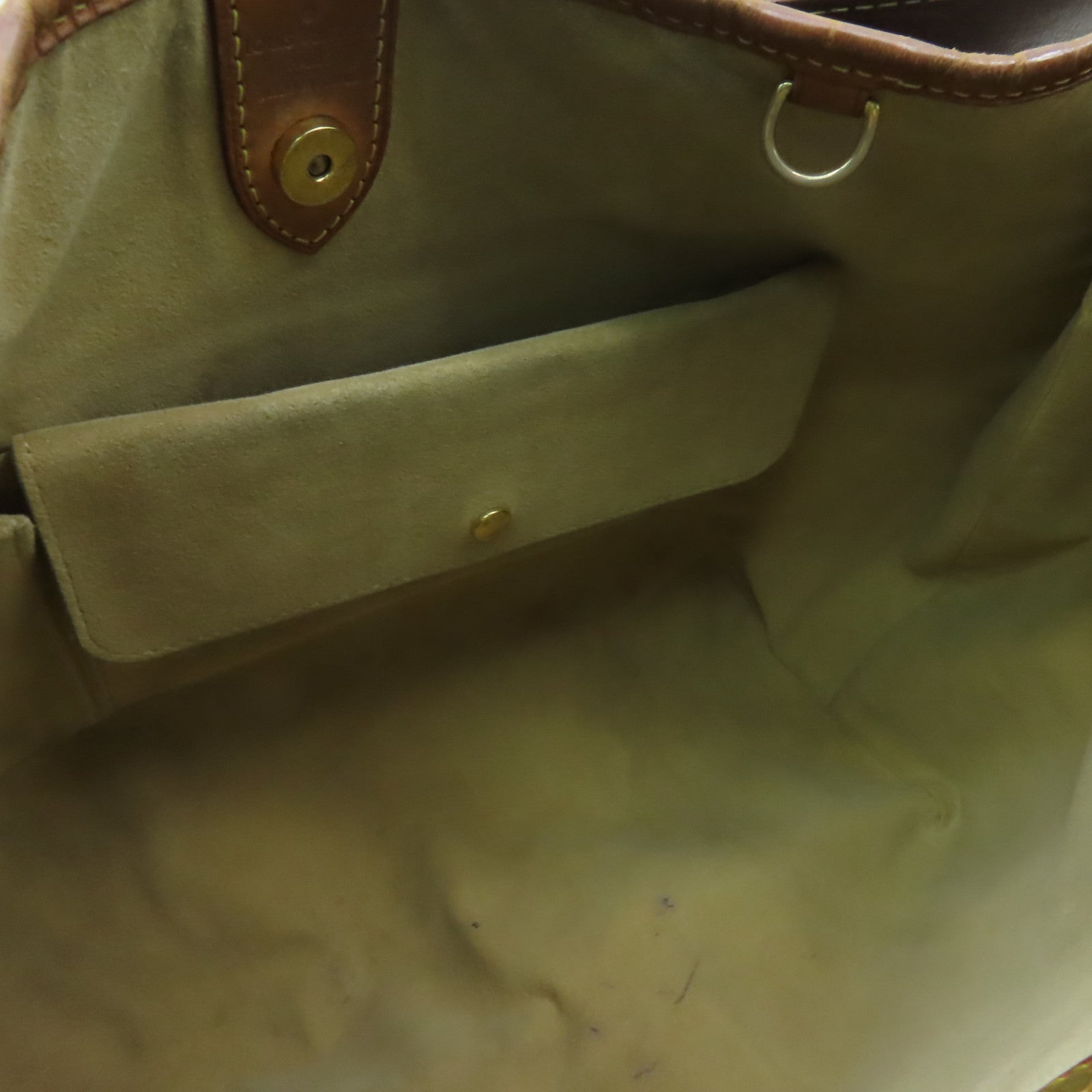 LOUIS VUITTON 【激減優惠】Monogram Galliera PM金扣肩背袋啡色