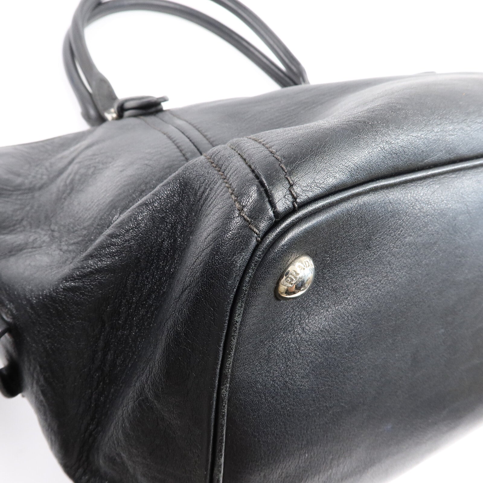 PRADA 牛皮皮革2 Way Shoulder Bag手挽袋
