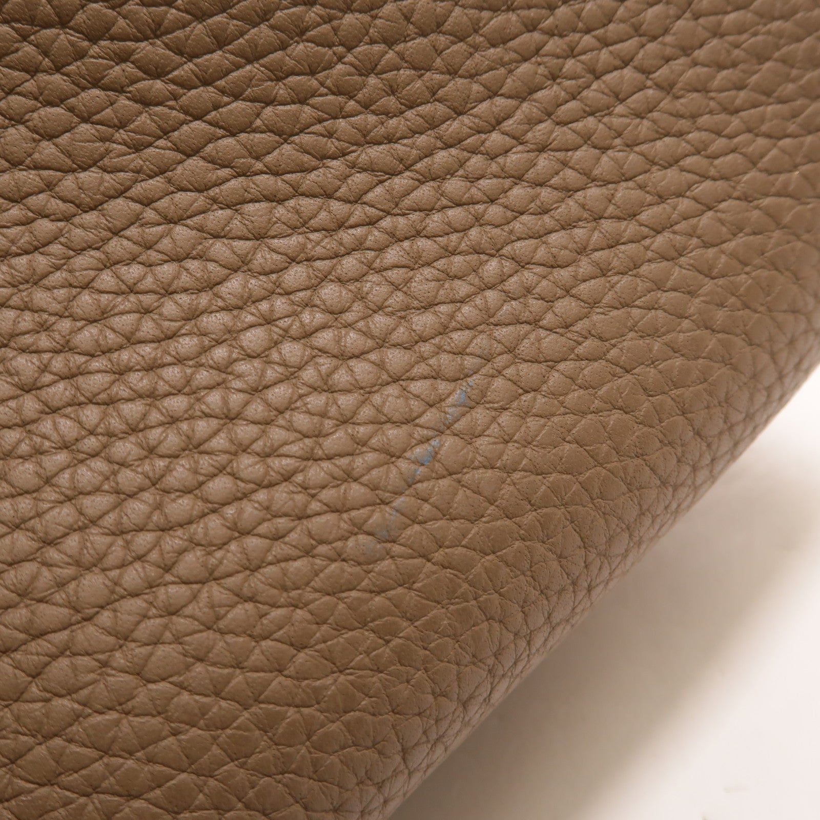 HERMES Clemence皮革Lindy 30手挽肩背兩用袋Etoupe