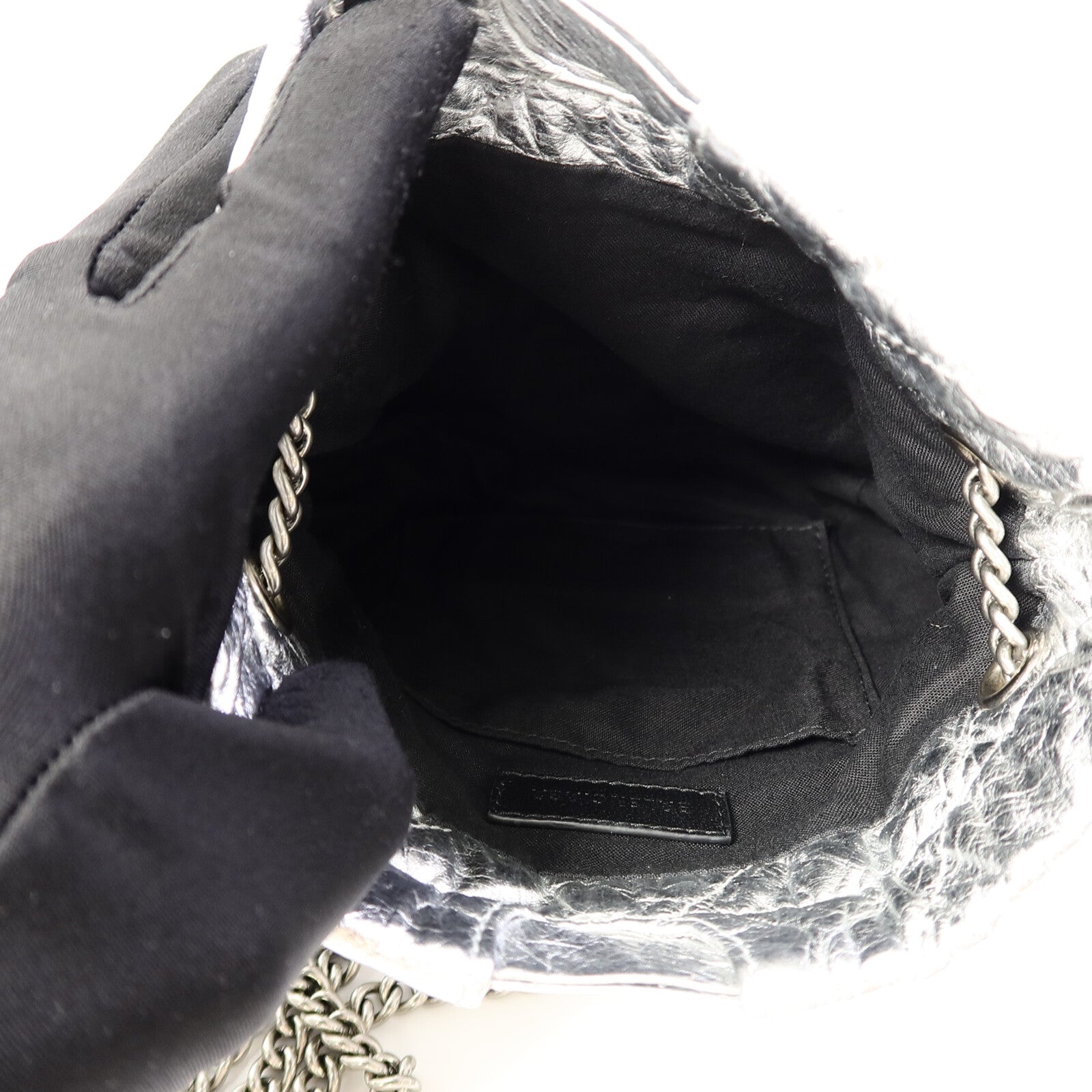 BALENCIAGA 牛皮皮革Crush Tote XS鏈帶肩背袋
