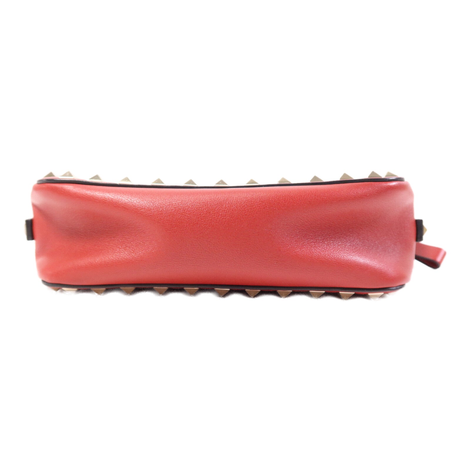 Valentino 牛皮皮革Garavani Rockstud Crossbody Bag金扣肩背袋
