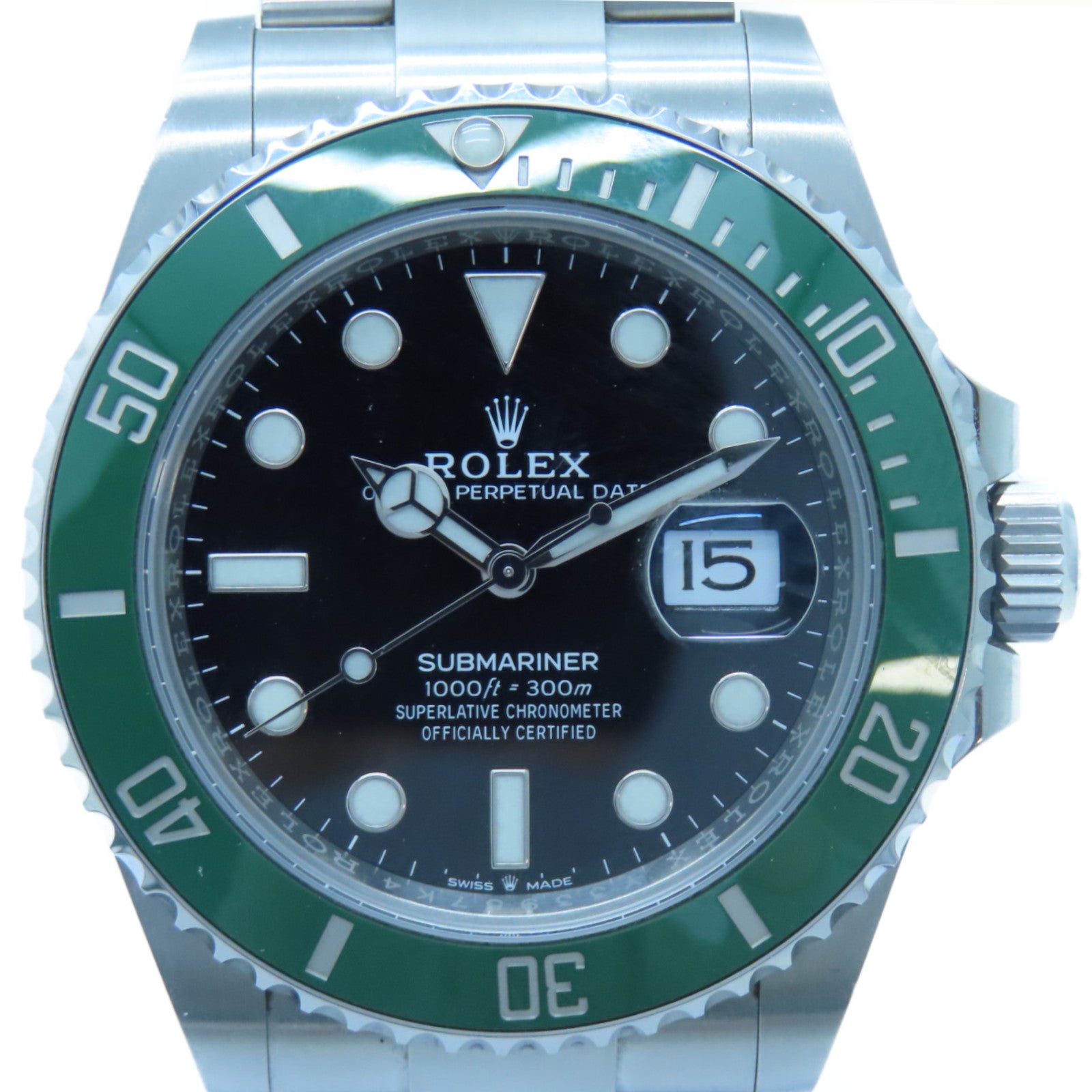 ROLEX Submarinar Date不鏽鋼手錶自動機芯黑色