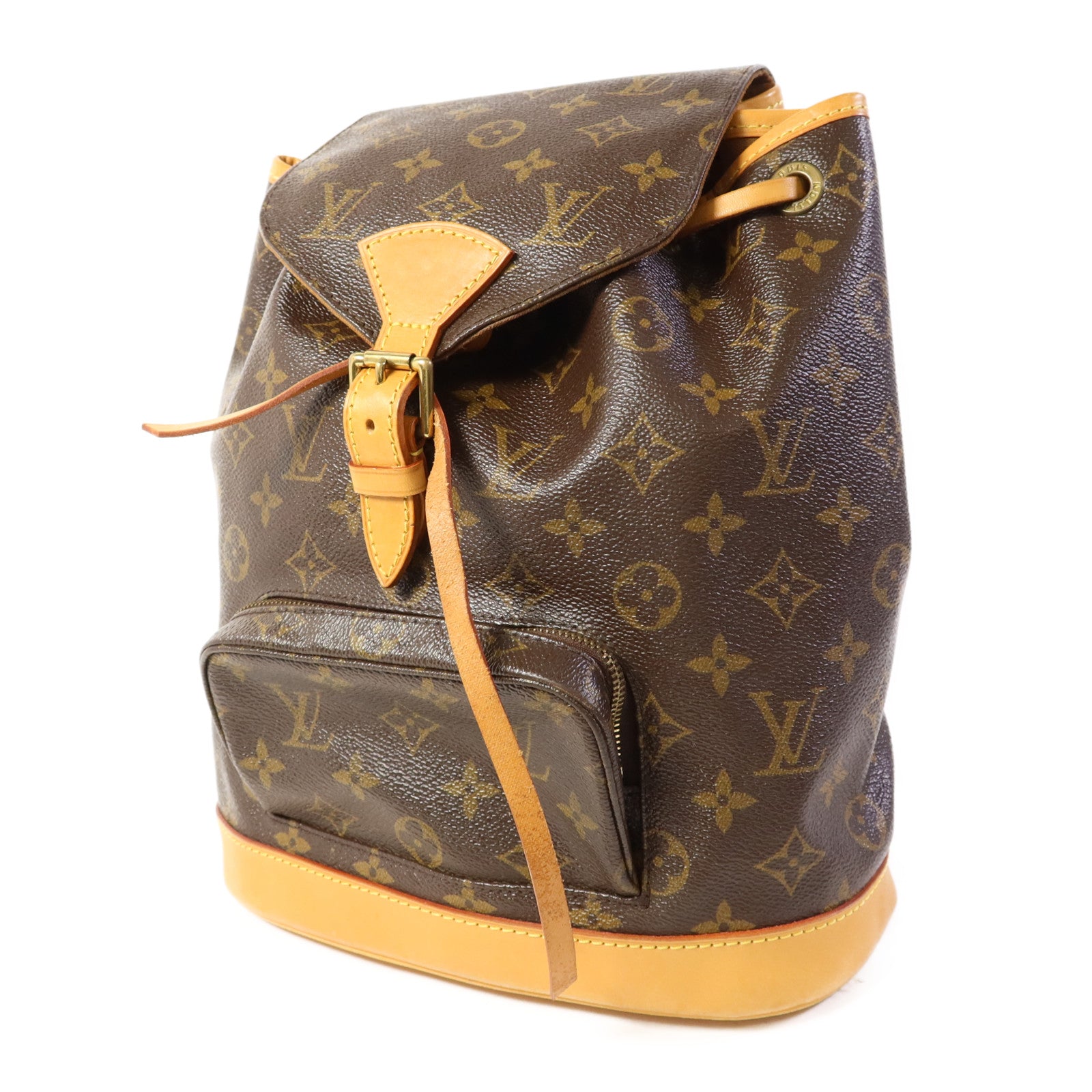 LOUIS VUITTON Monogram Montsouris MM Backpack金扣背包