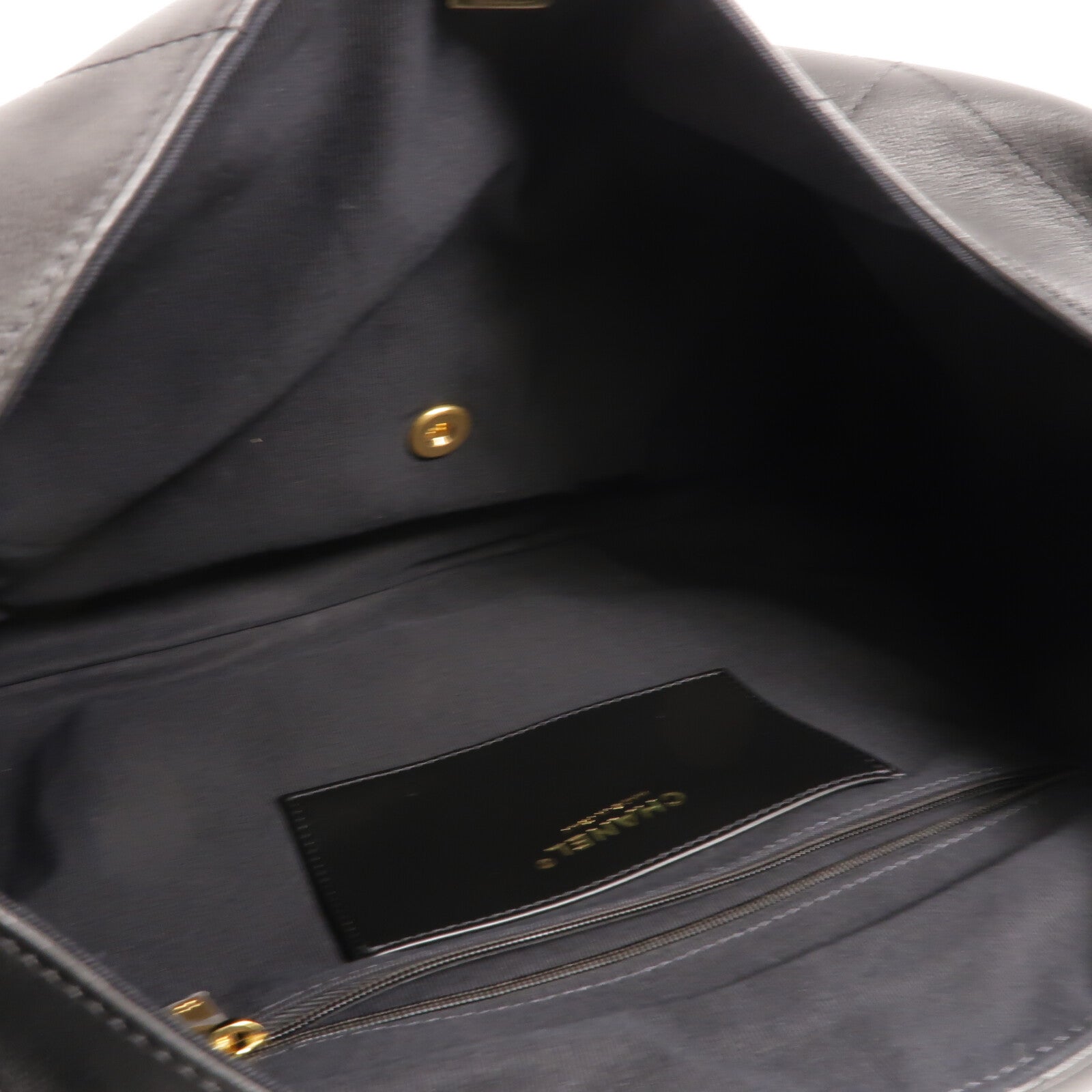 CHANEL 羊皮皮革25K Hobo Maxi肩背袋