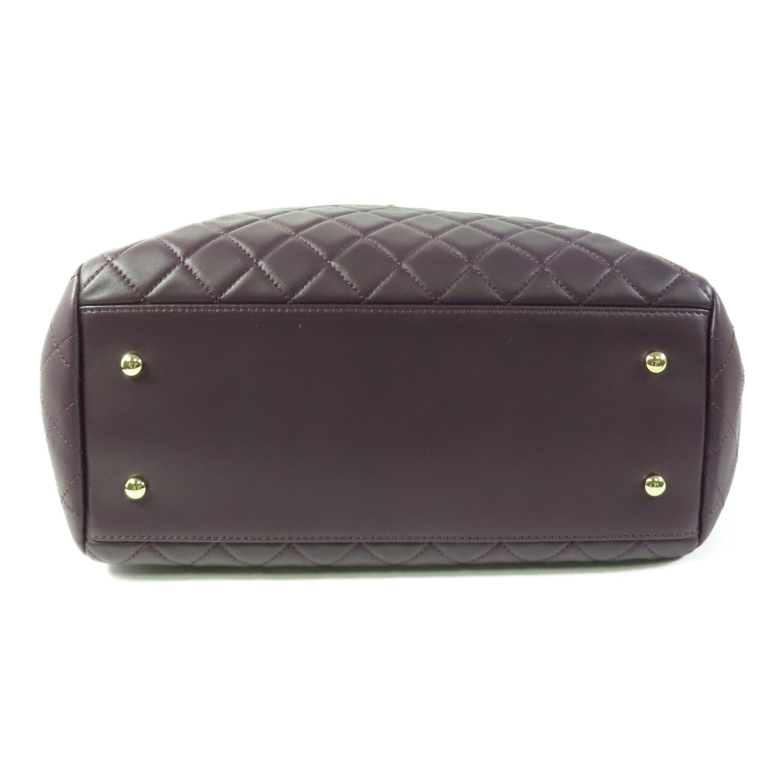 CHANEL 羊皮皮革Shoulder Bag金扣鏈帶肩背袋